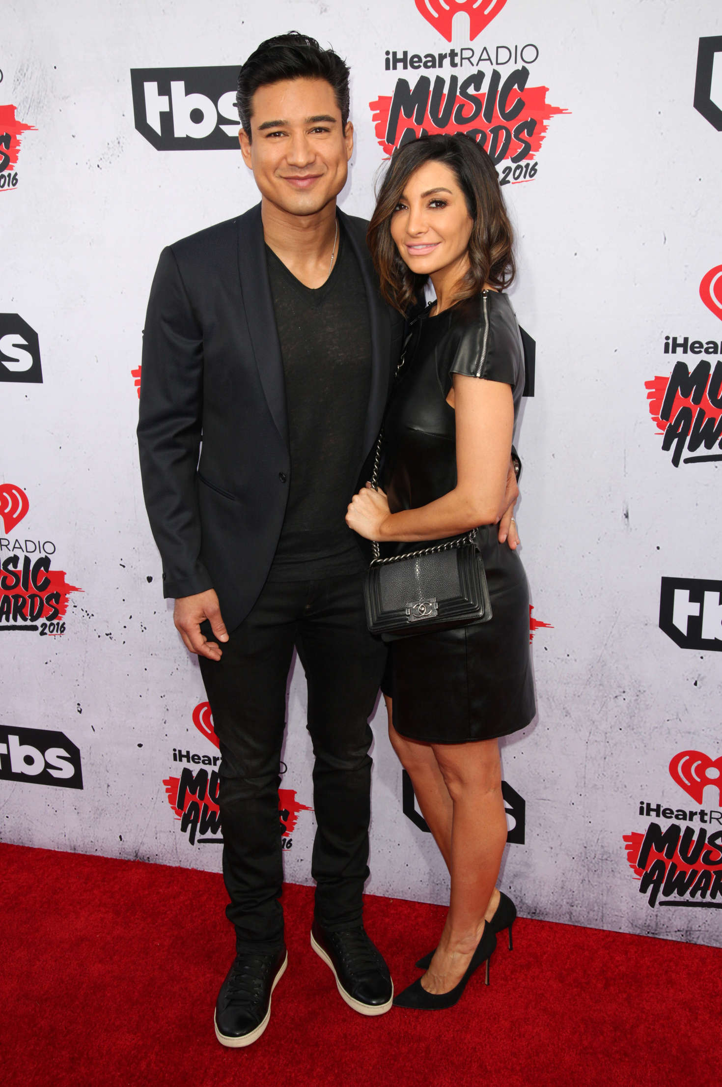 Courtney Mazza attends the iHeartRadio Music Awards