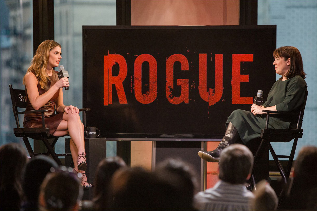 Ashley Greene stops by the AOL Studios building