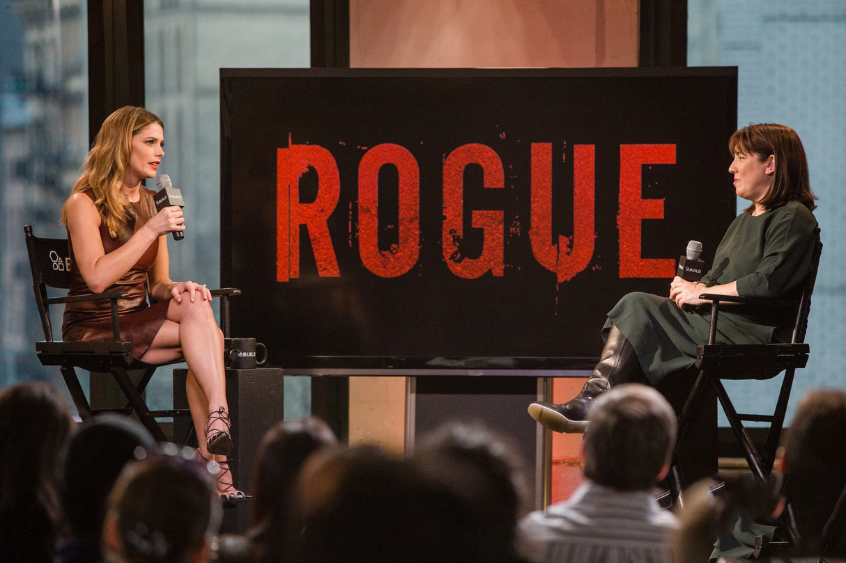 Ashley Greene stops by the AOL Studios building