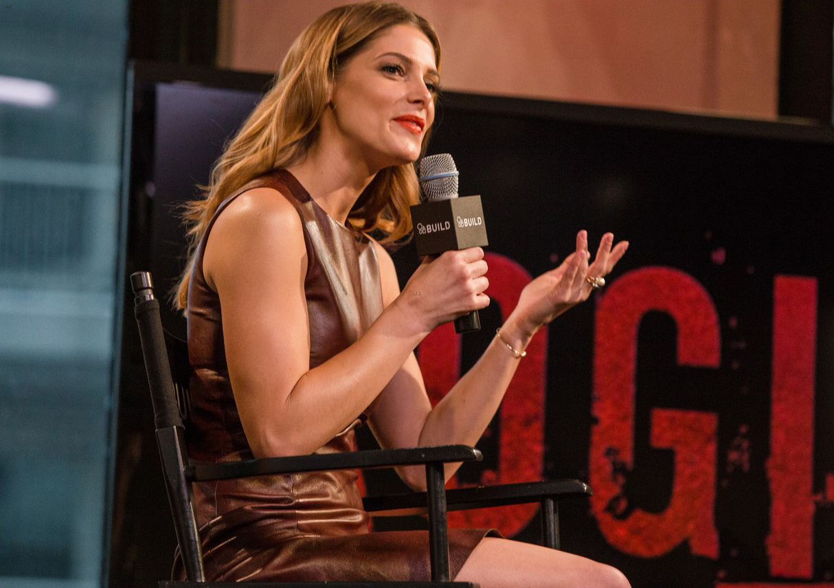 Ashley Greene stops by the AOL Studios building