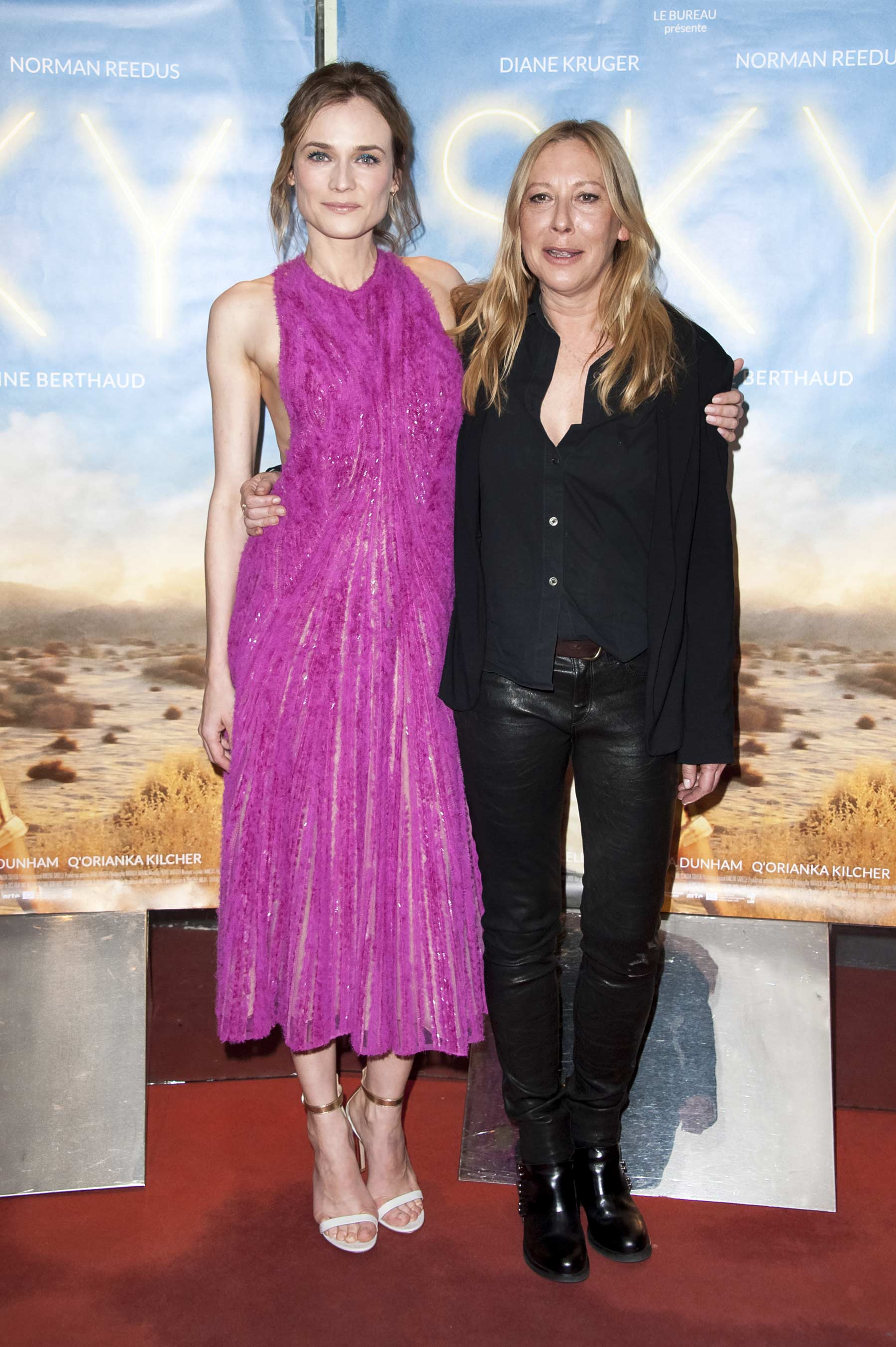 Fabienne Berthaud attends the ‘Sky’ Paris Premiere