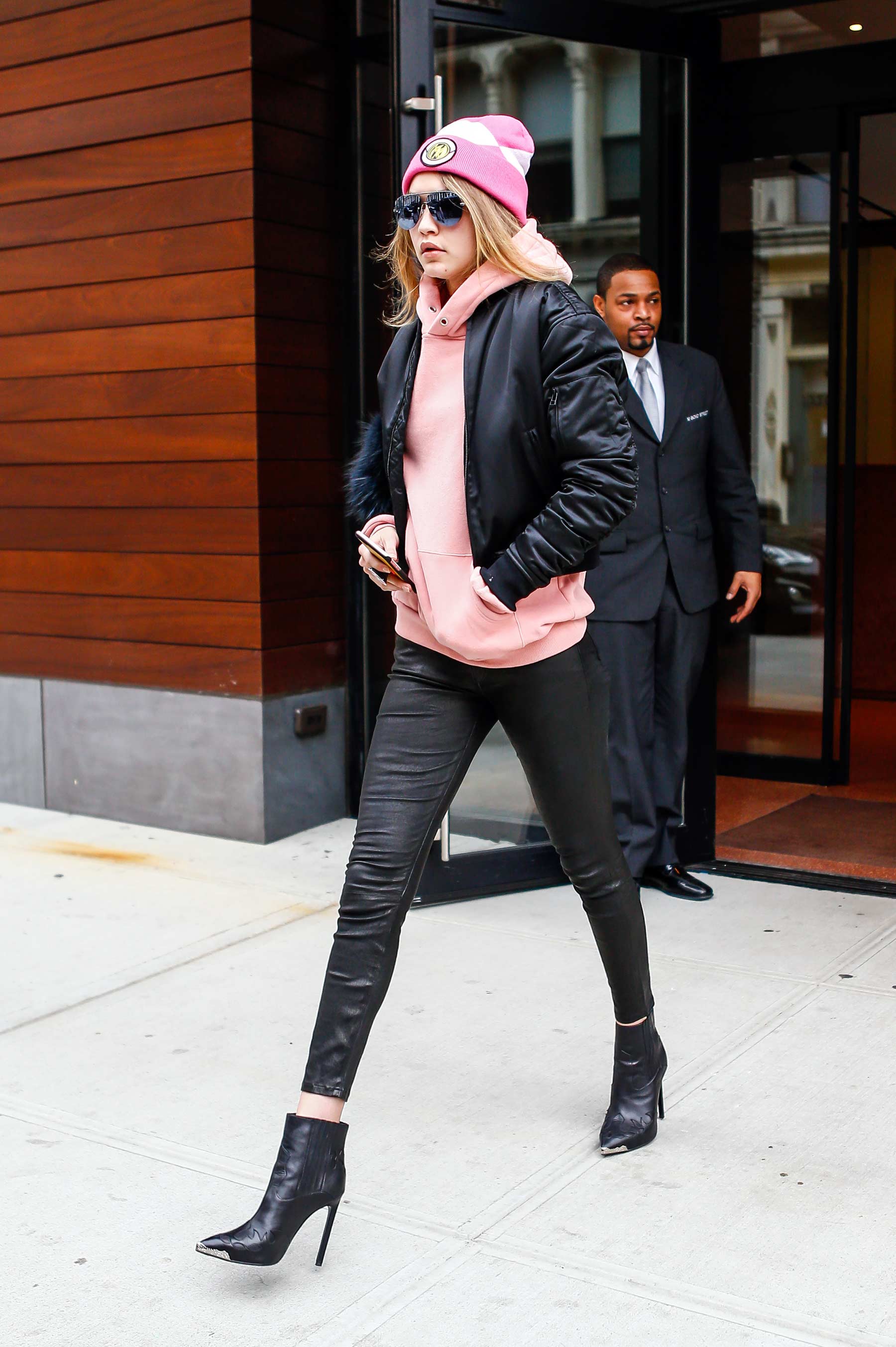 Gigi Hadid is spotted out and about in New York City