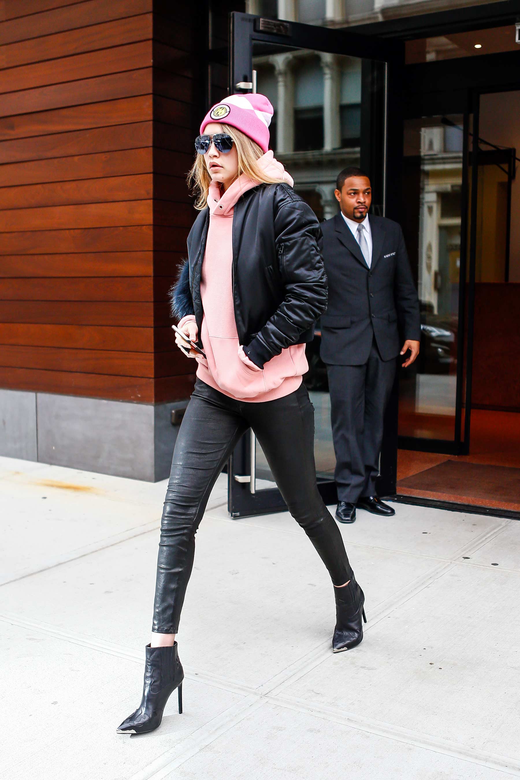 Gigi Hadid is spotted out and about in New York City