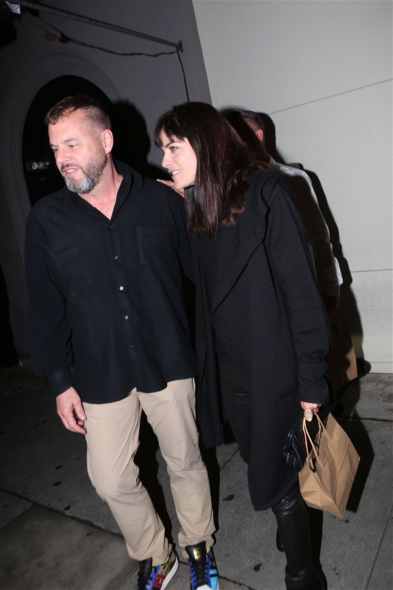 Selma Blair leaving Craig’s Restaurant