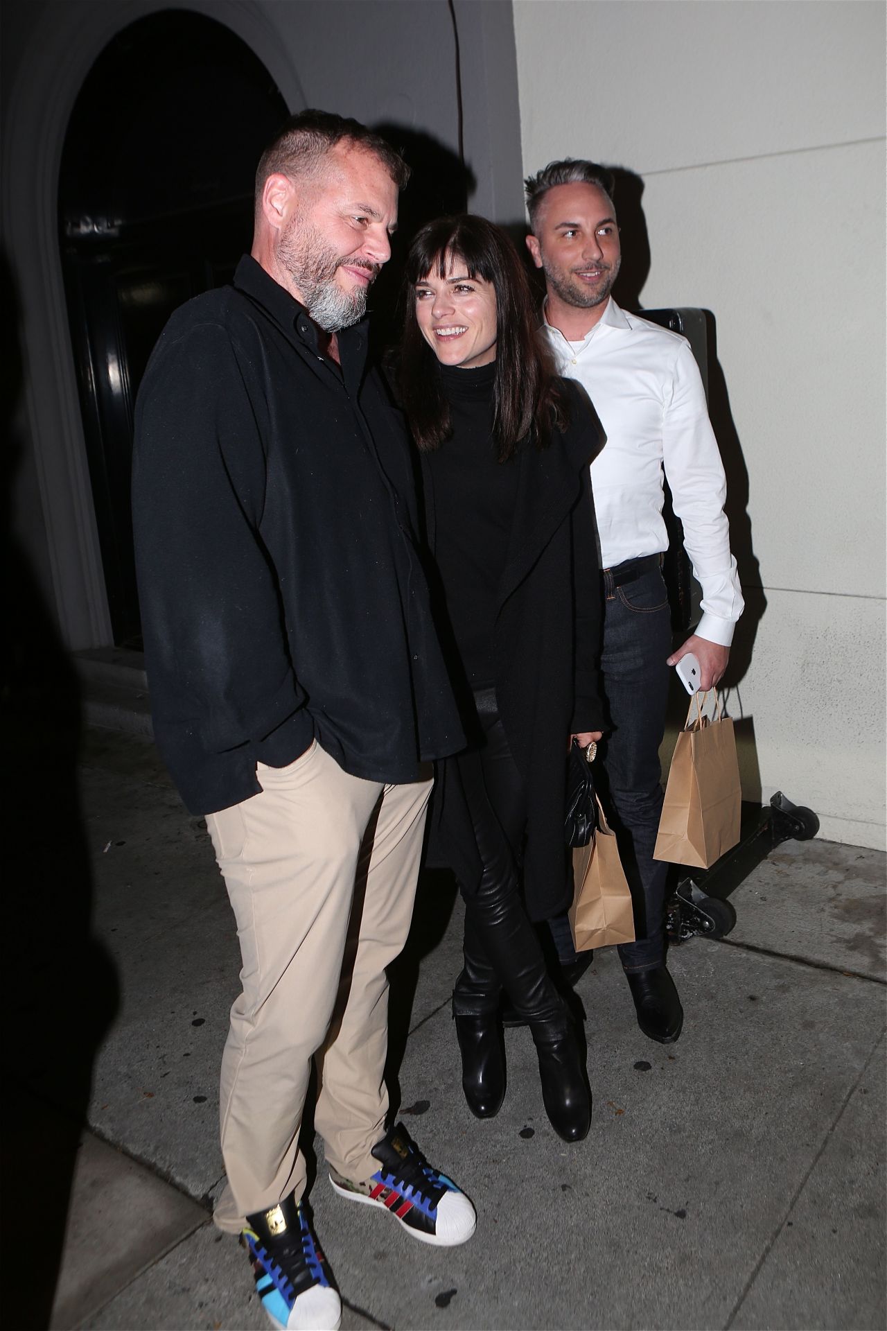 Selma Blair leaving Craig’s Restaurant