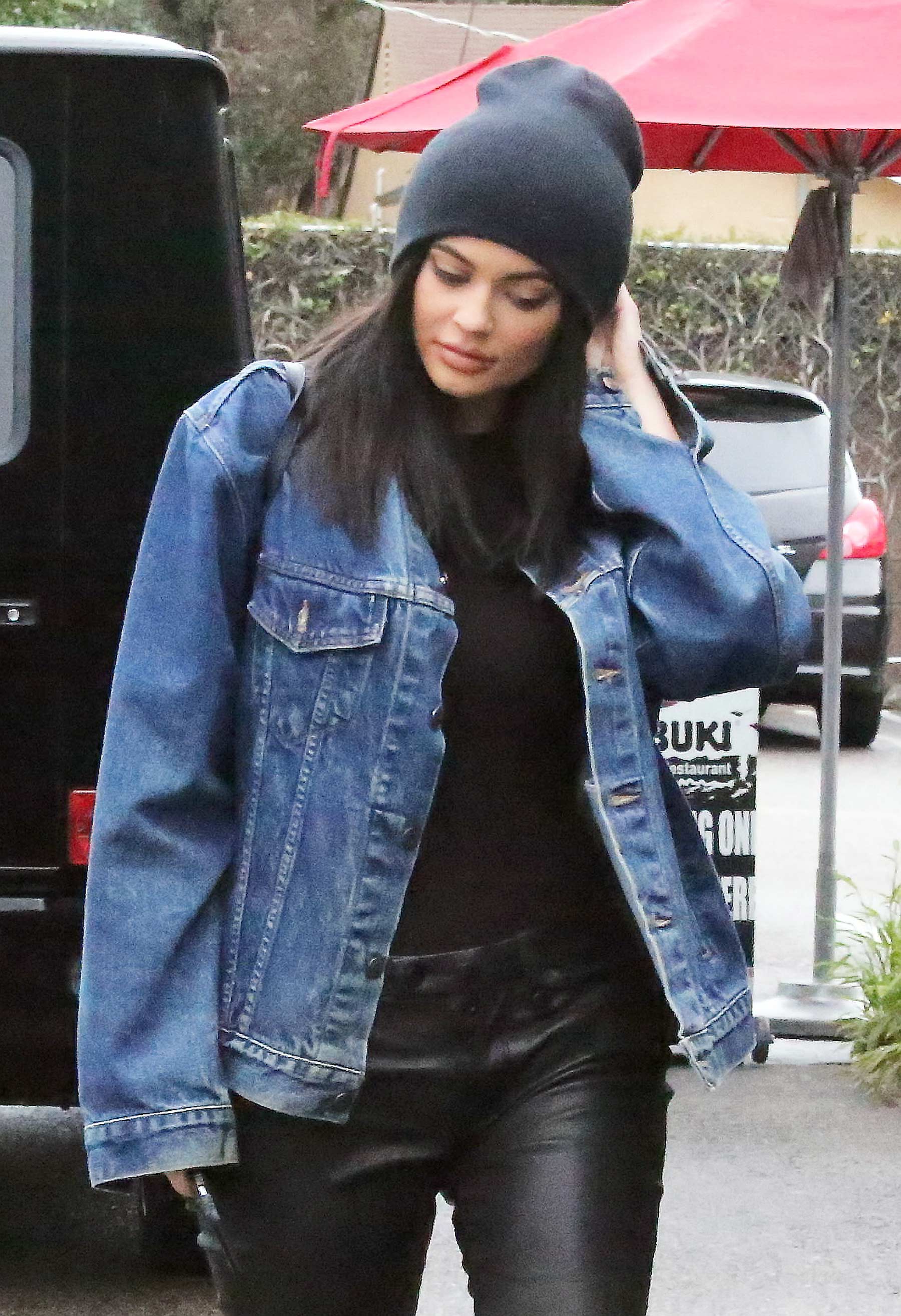 Kylie Jenner at Kabuki Restaurant