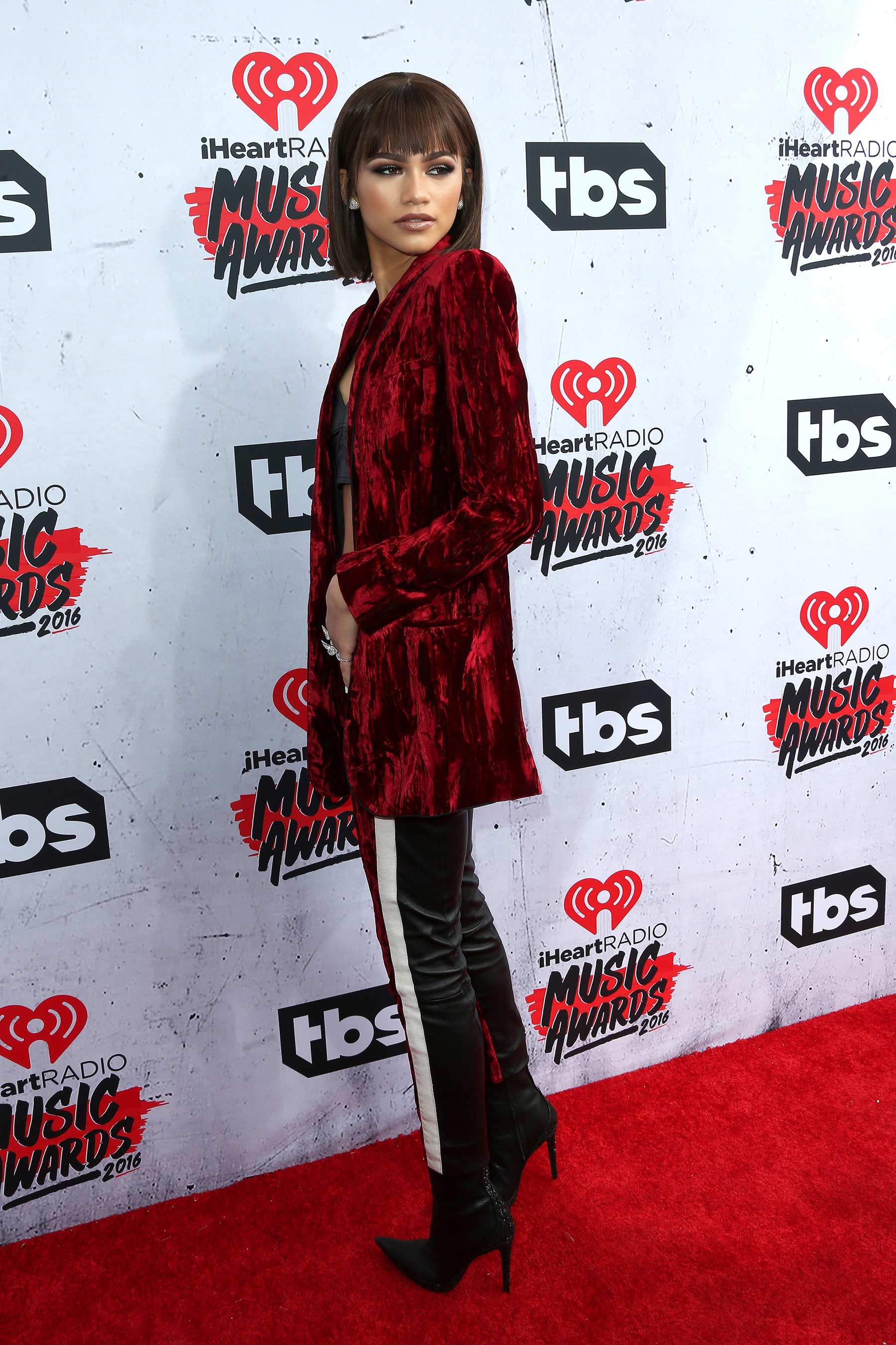 Zendaya Coleman attends 2016 iHeartRadio Music Awards