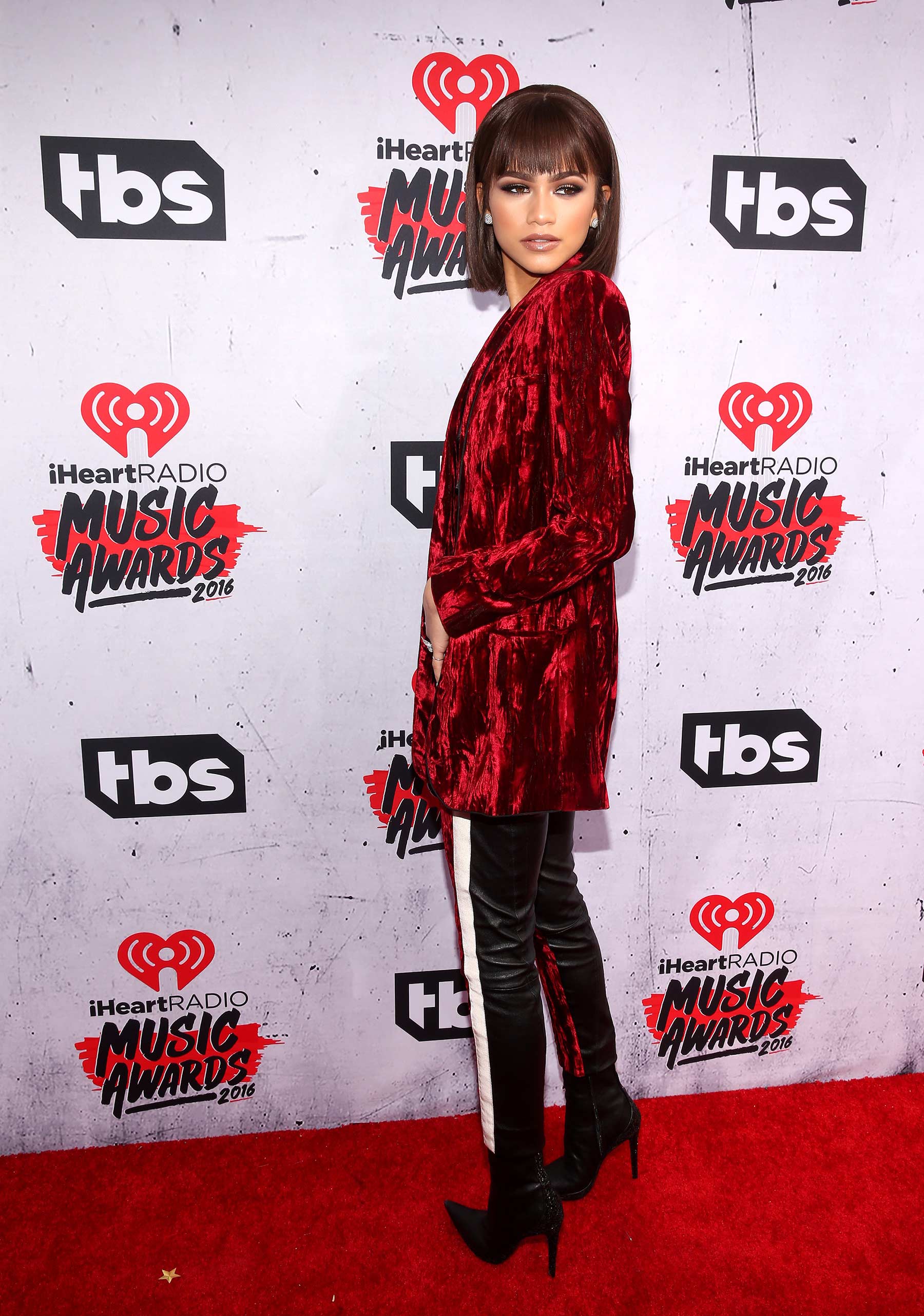 Zendaya Coleman attends 2016 iHeartRadio Music Awards