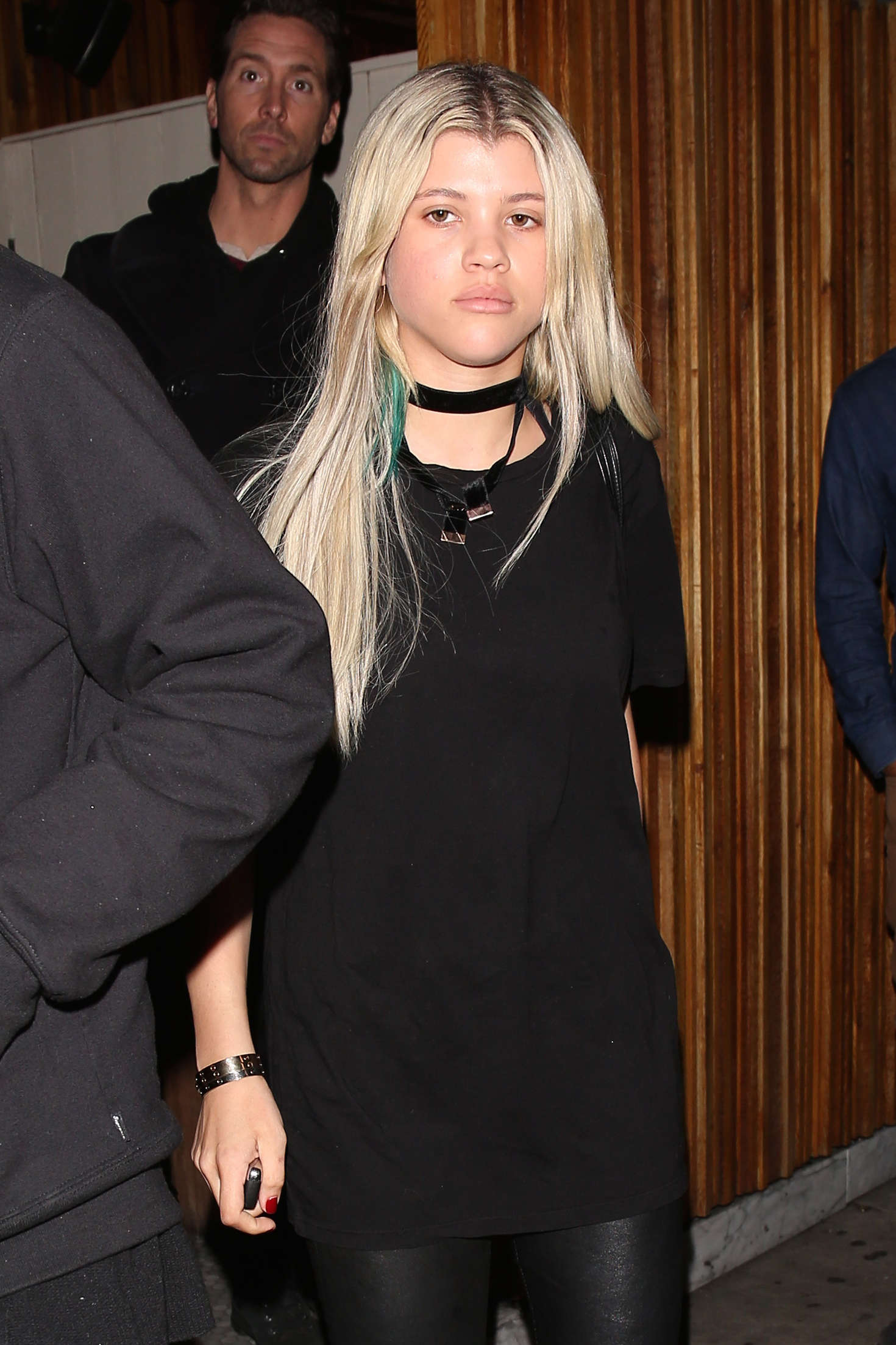 Sofia Richie leaving The Nice Guy