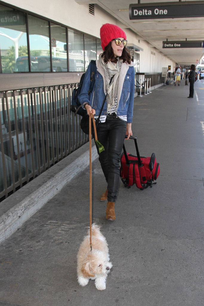 Abigail Spencer at Los Angeles airport LAX