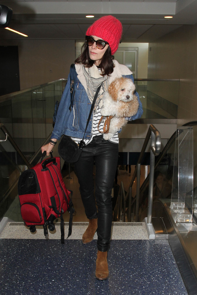 Abigail Spencer at Los Angeles airport LAX