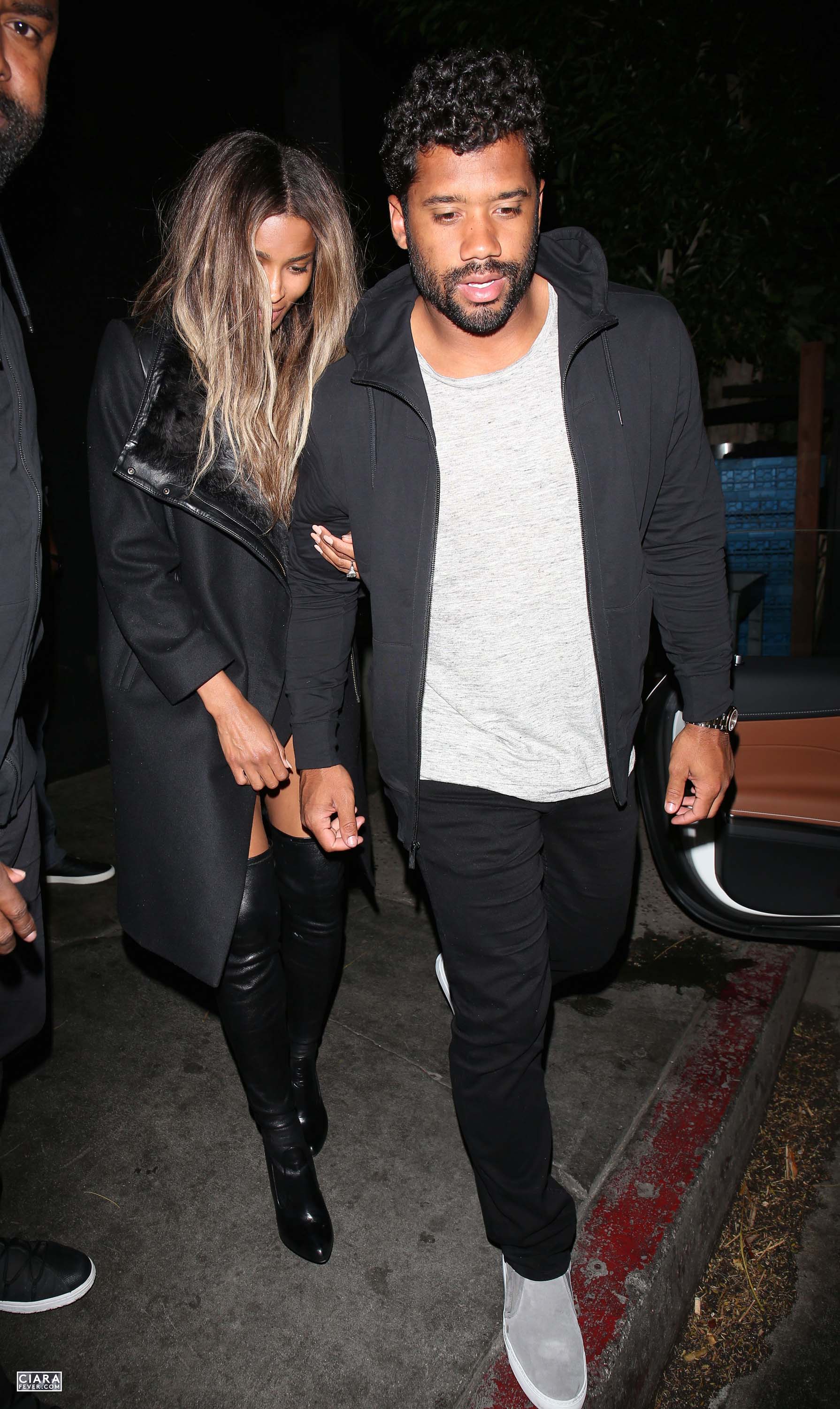 Ciara seen leaving The Nice Guy club