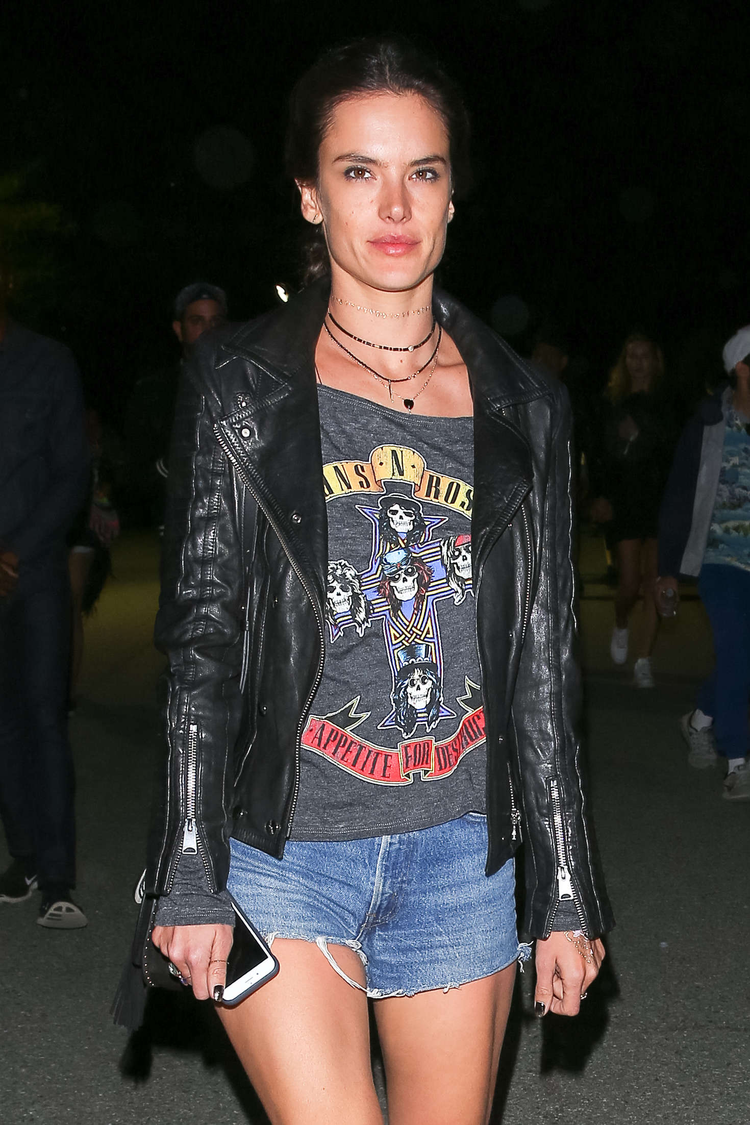 Alessandra Ambrosio attends Neon Carnival