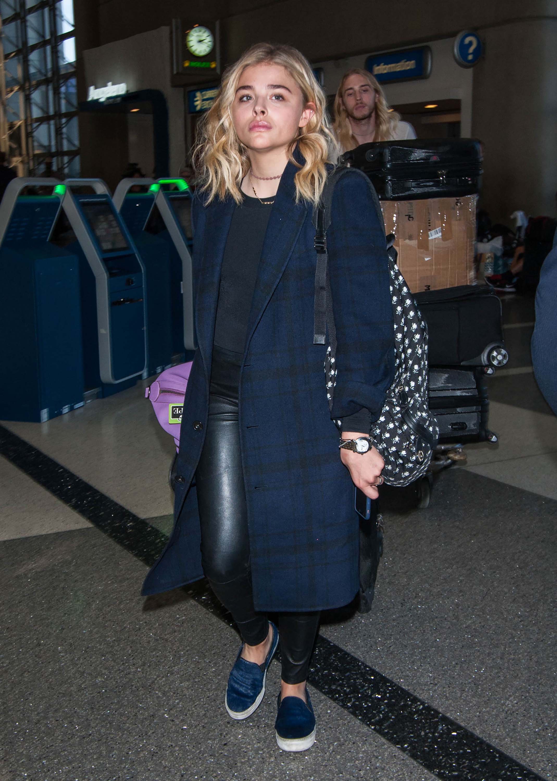 Chloe Moretz at LAX