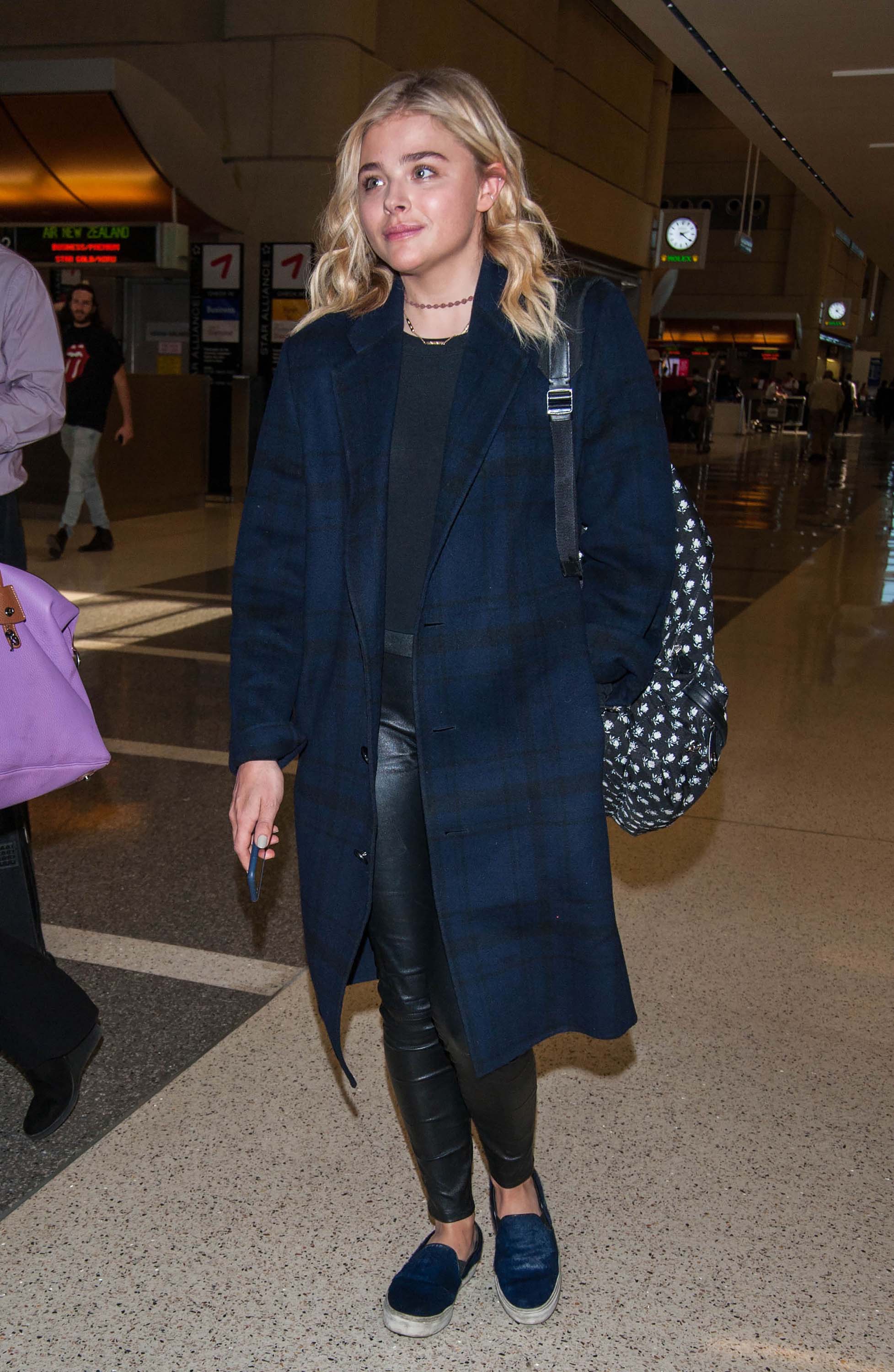 Chloe Moretz at LAX