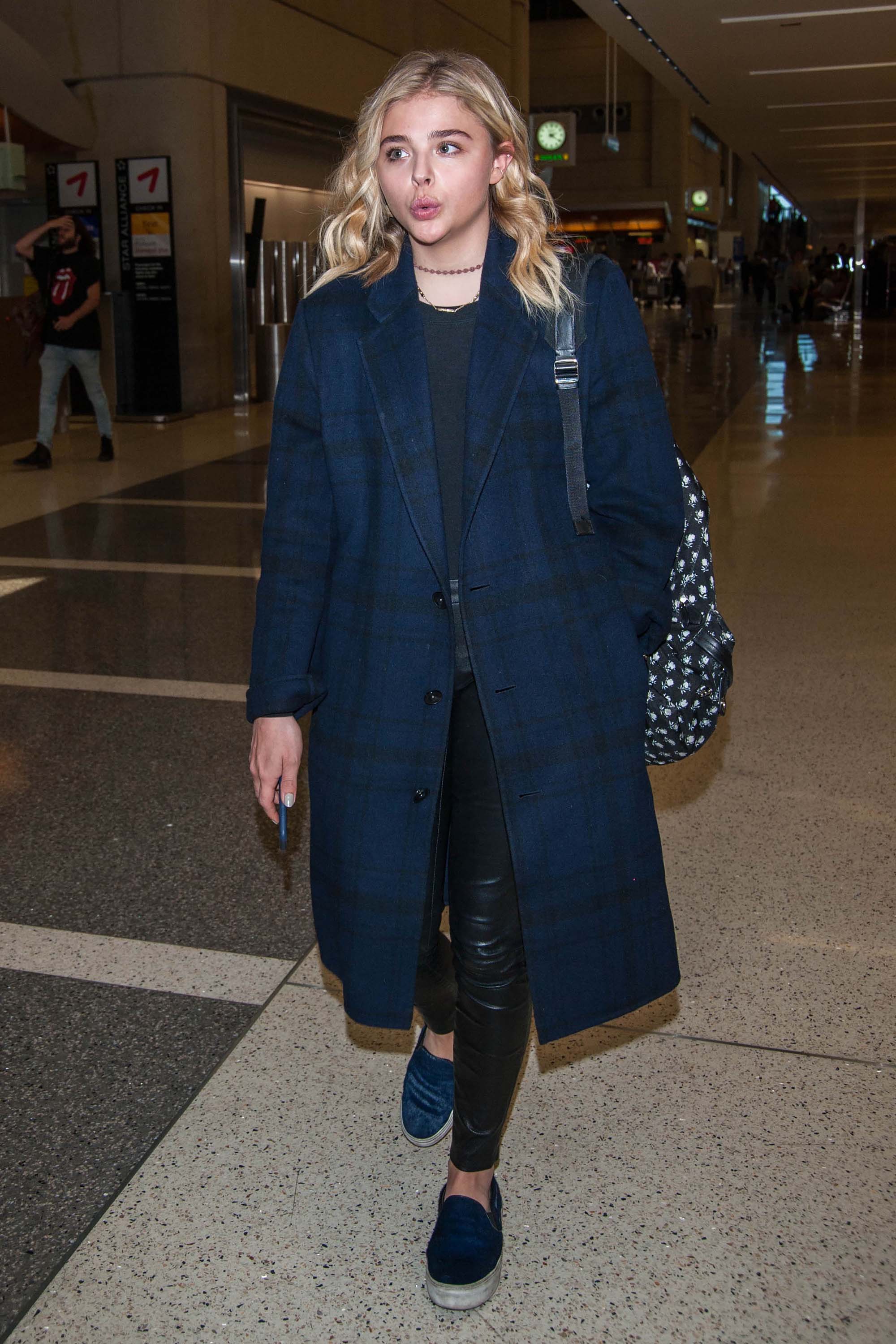 Chloe Moretz at LAX