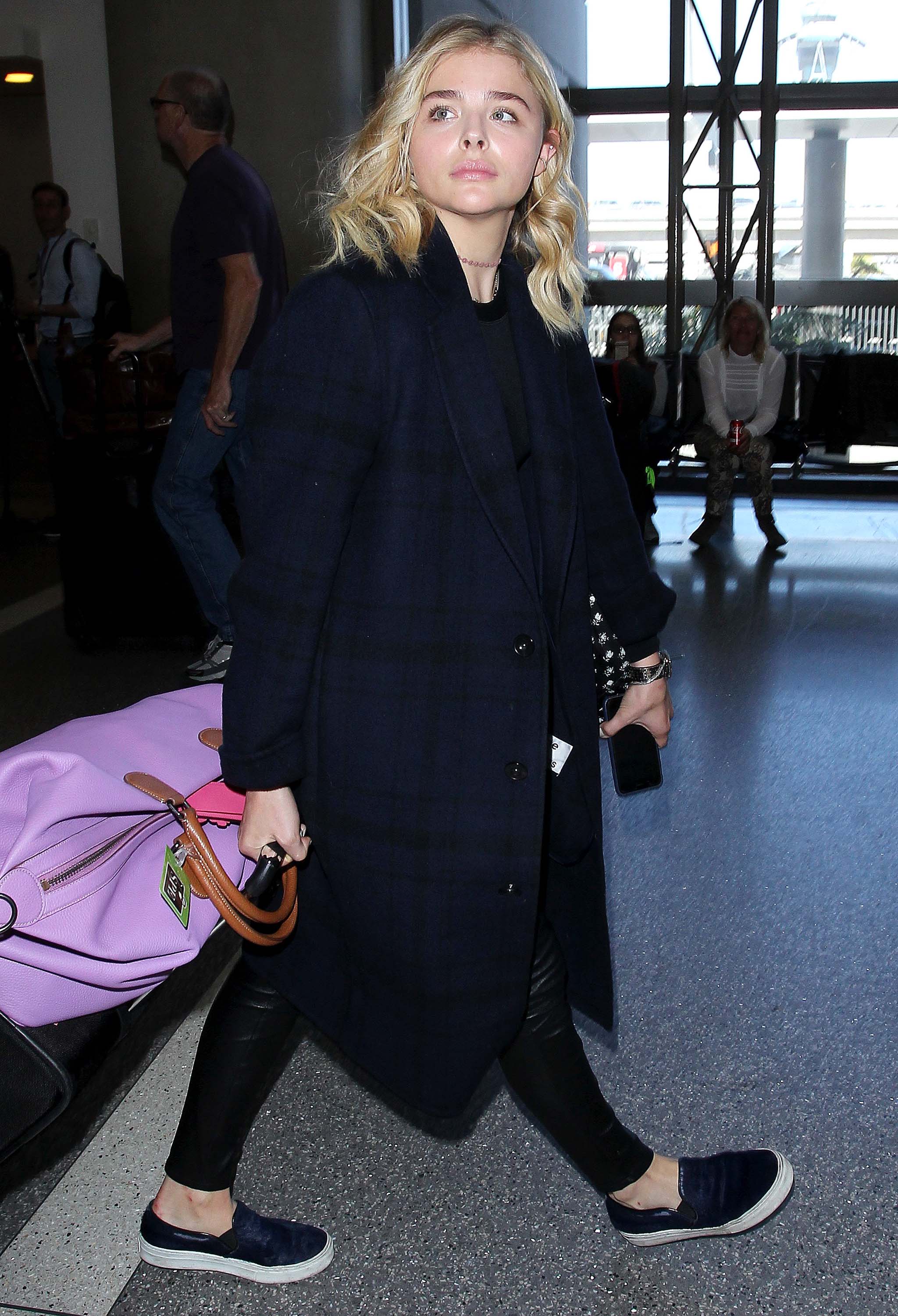 Chloe Moretz at LAX