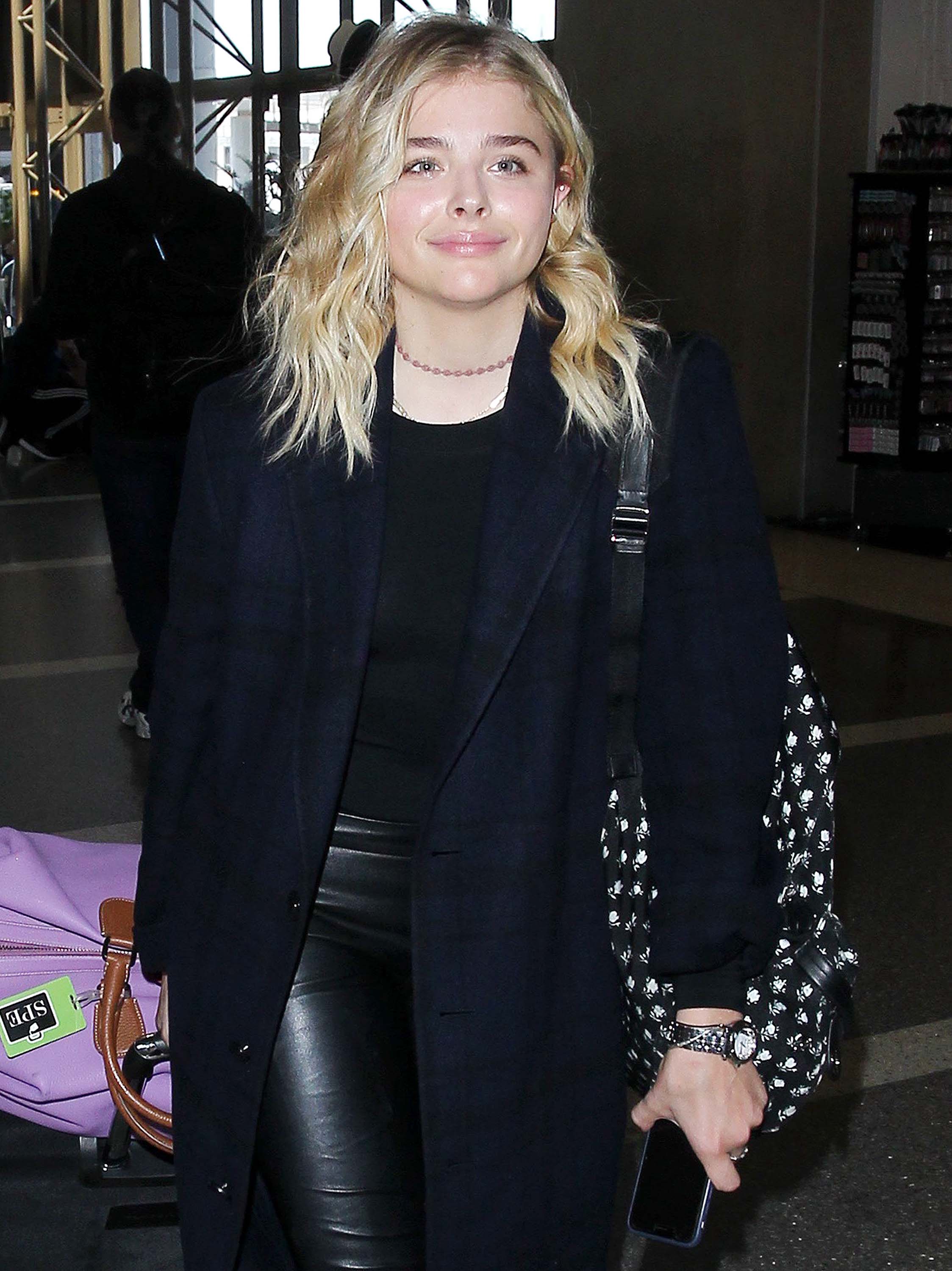 Chloe Moretz at LAX