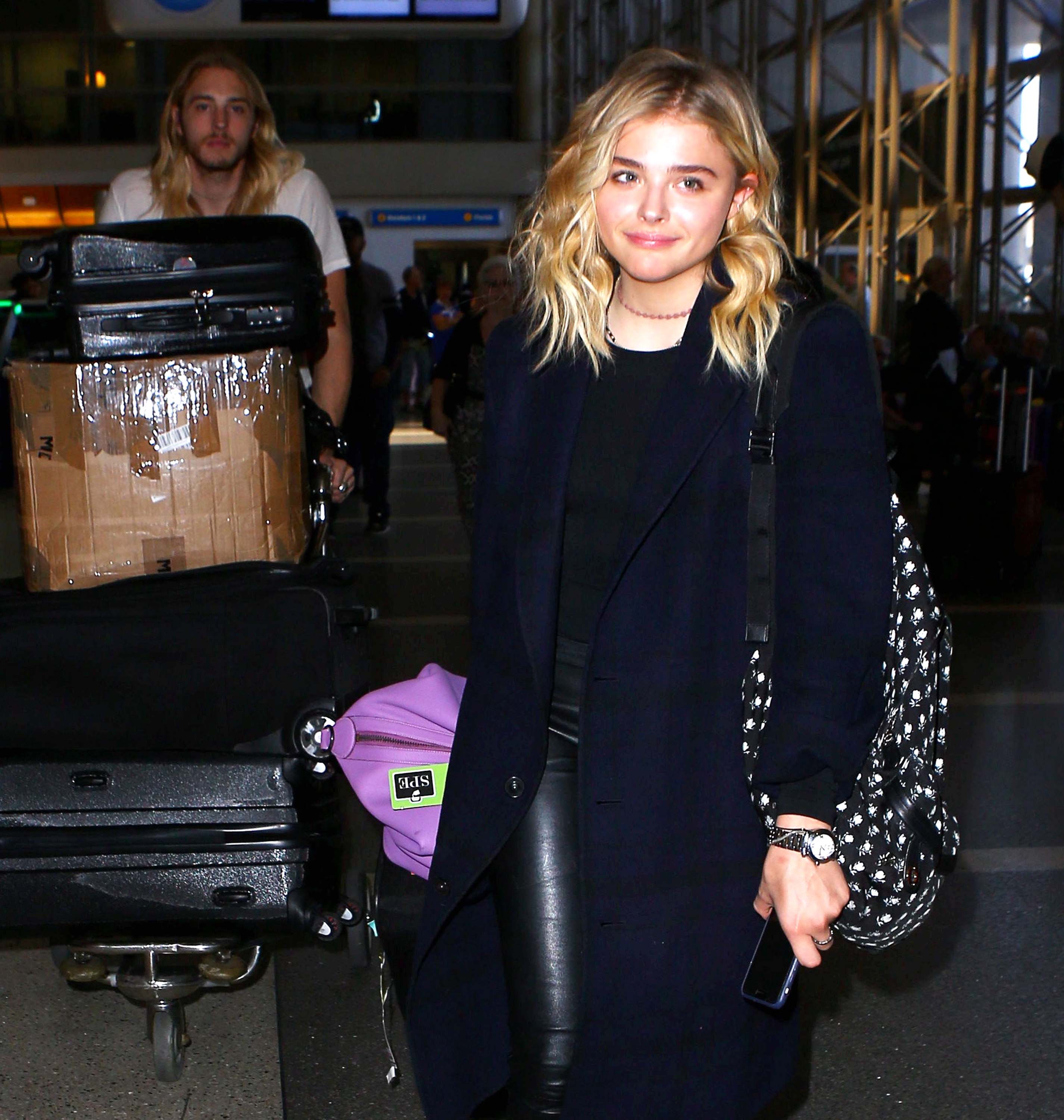 Chloe Moretz at LAX