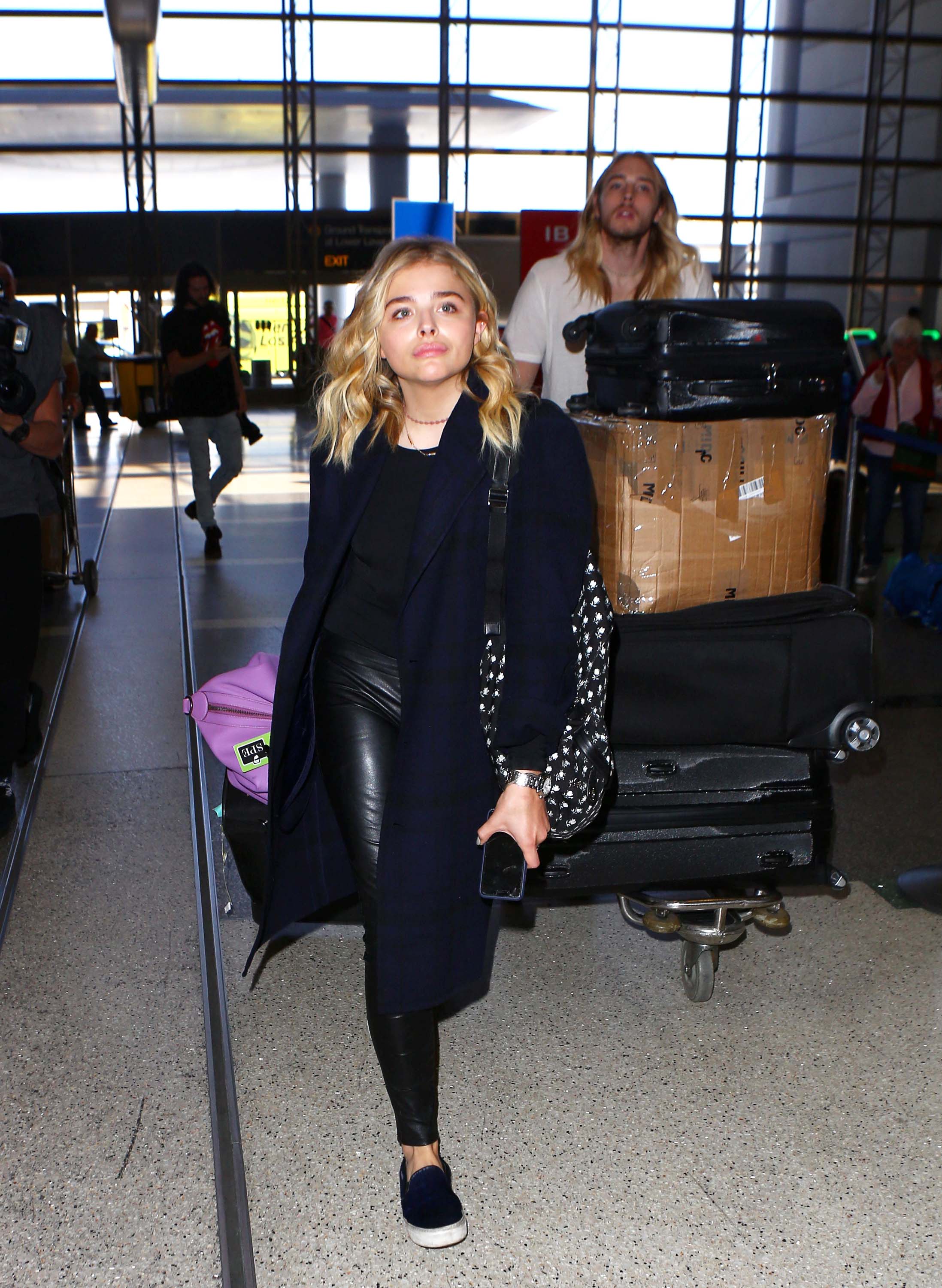 Chloe Moretz at LAX