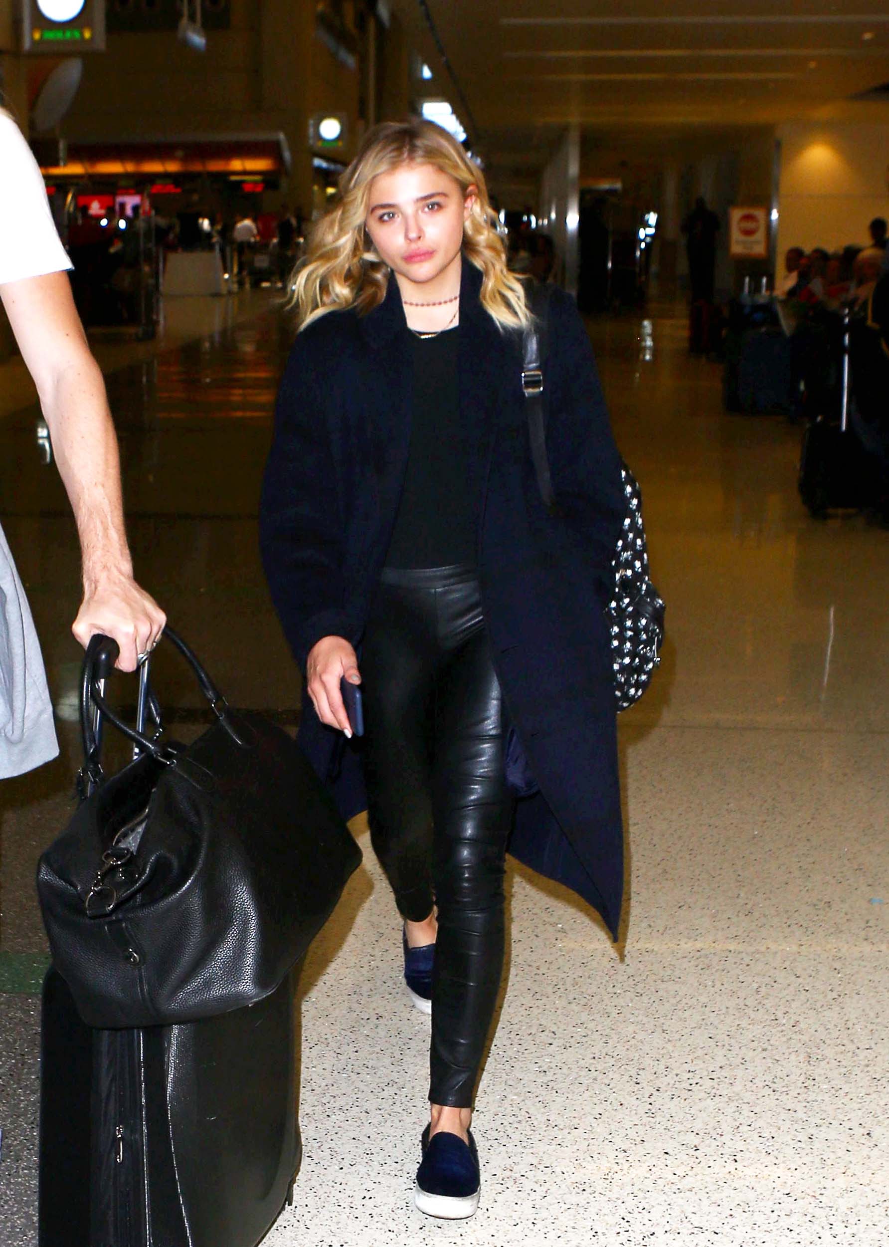 Chloe Moretz at LAX