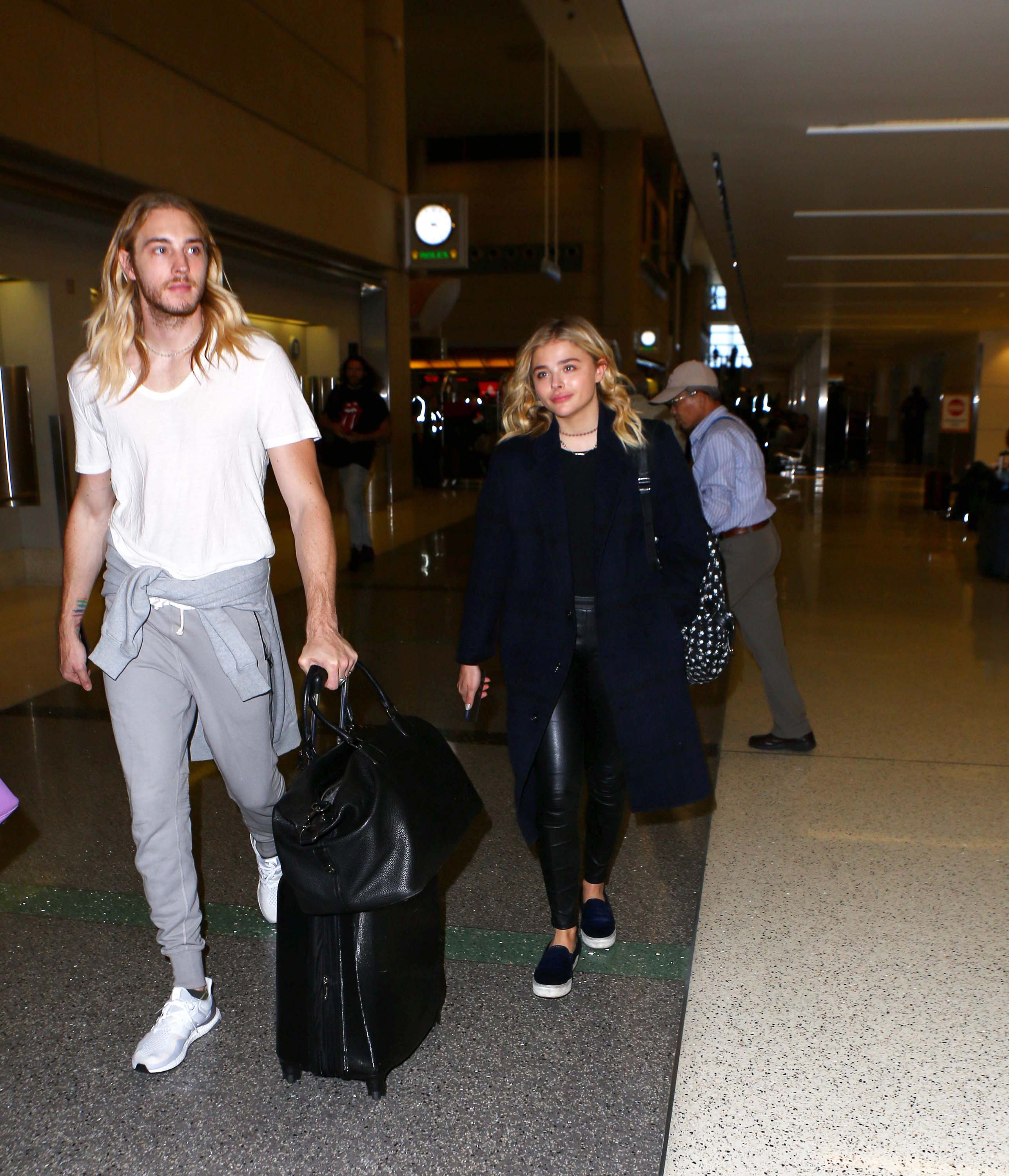 Chloe Moretz at LAX