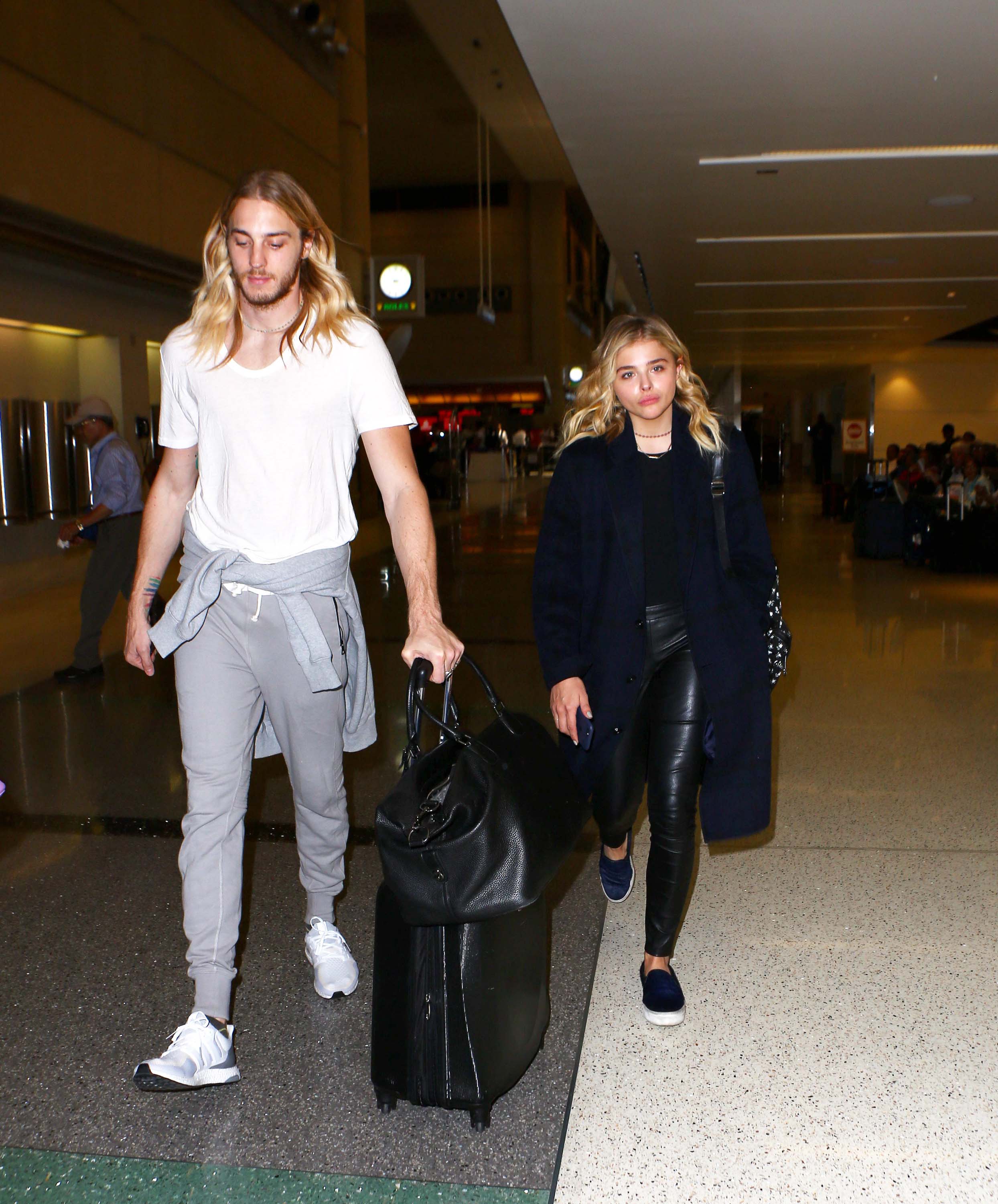 Chloe Moretz at LAX