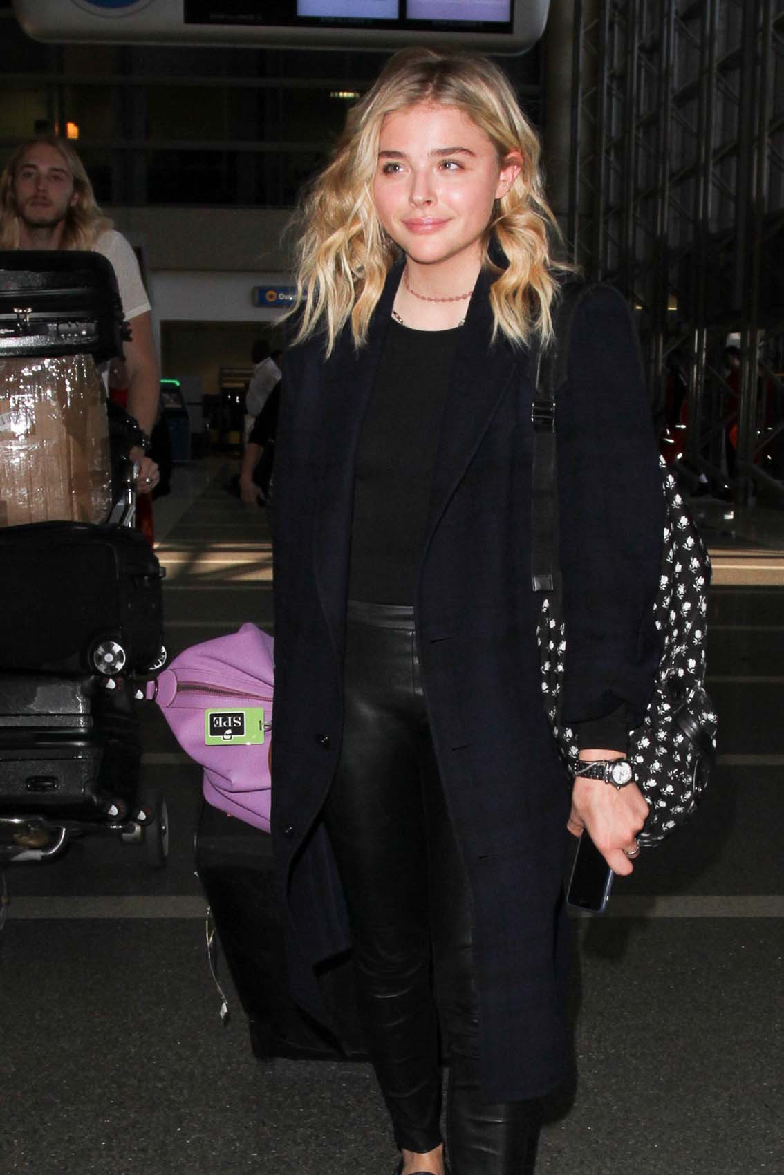 Chloe Moretz at LAX