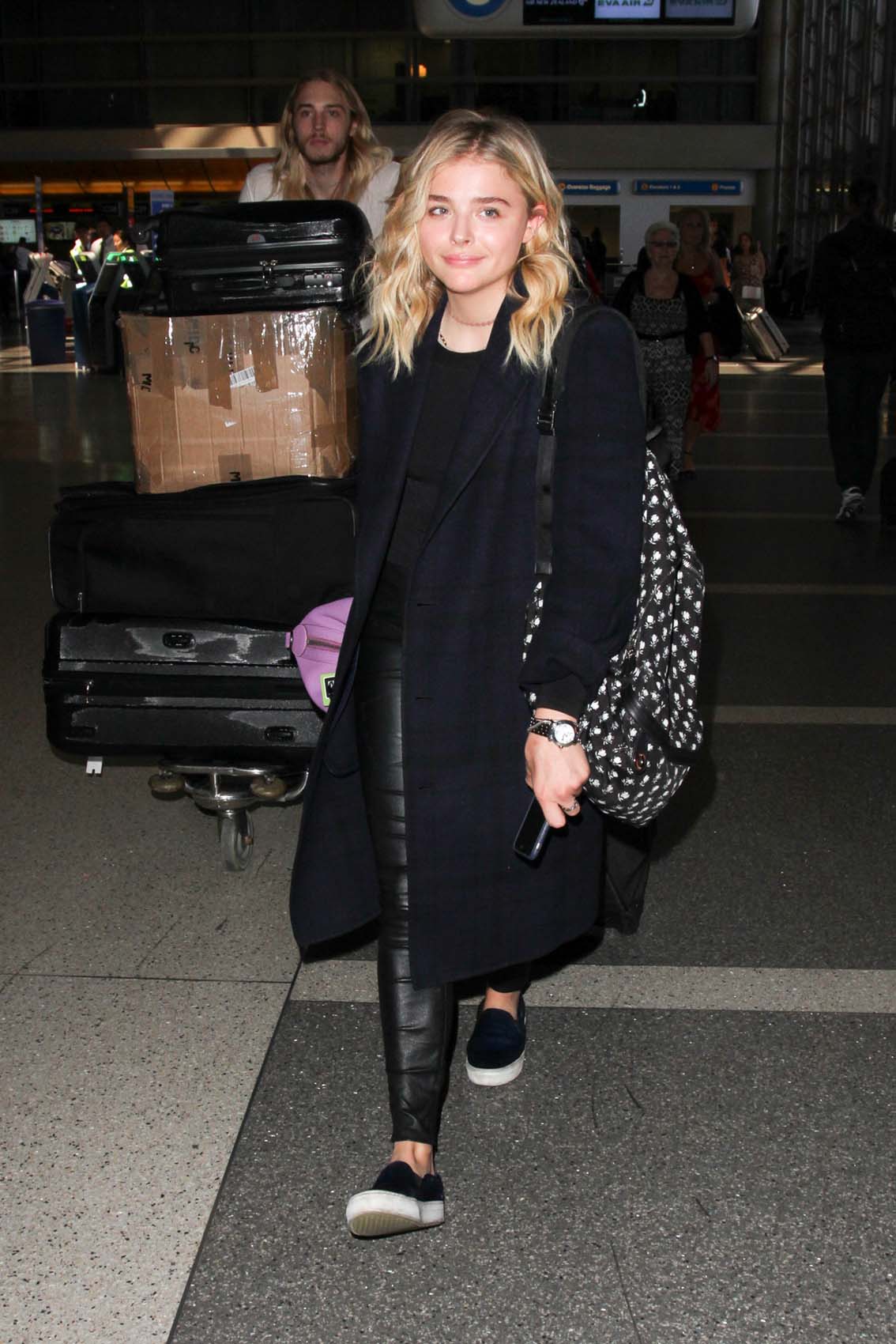 Chloe Moretz at LAX