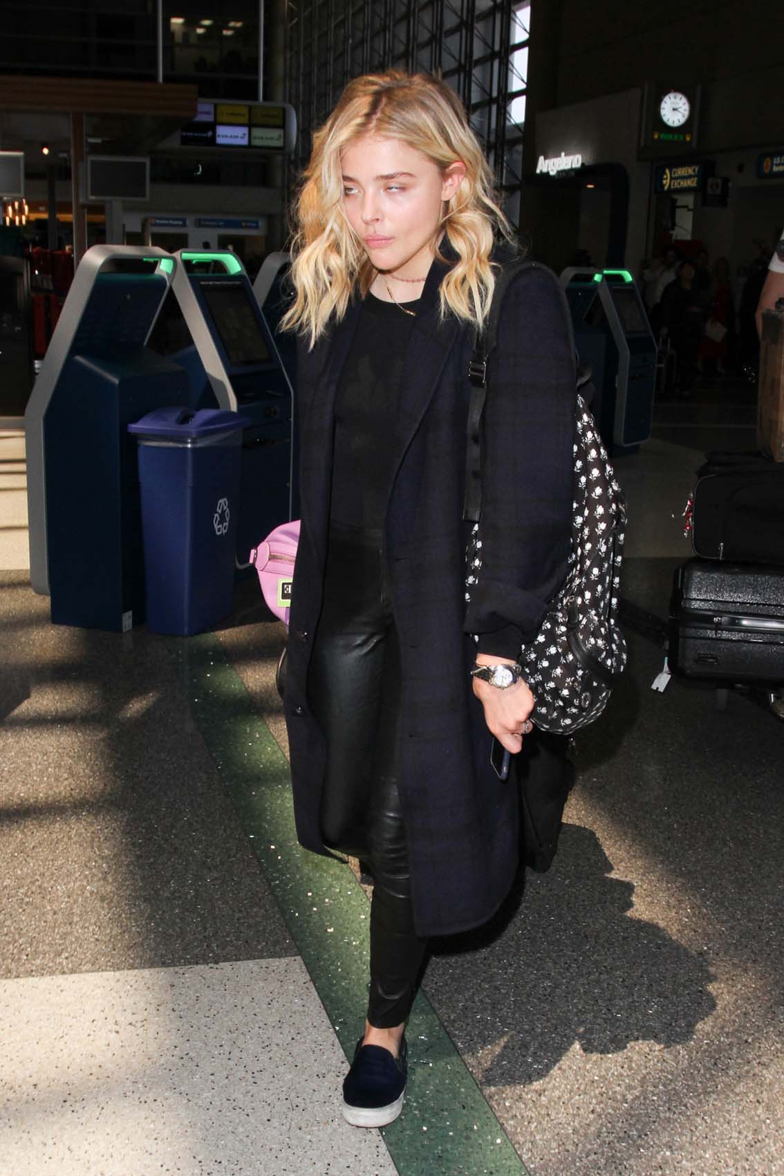 Chloe Moretz at LAX