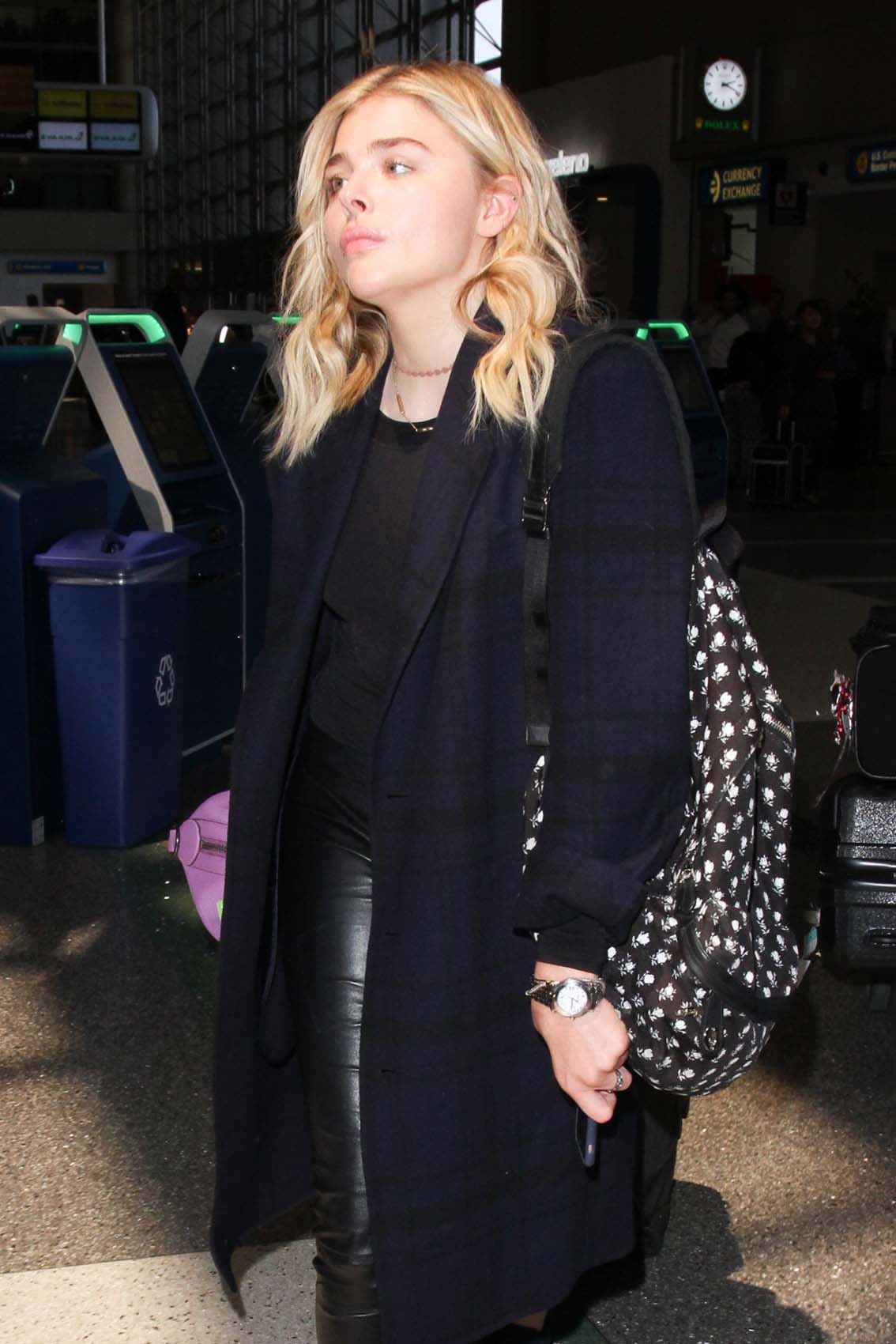 Chloe Moretz at LAX