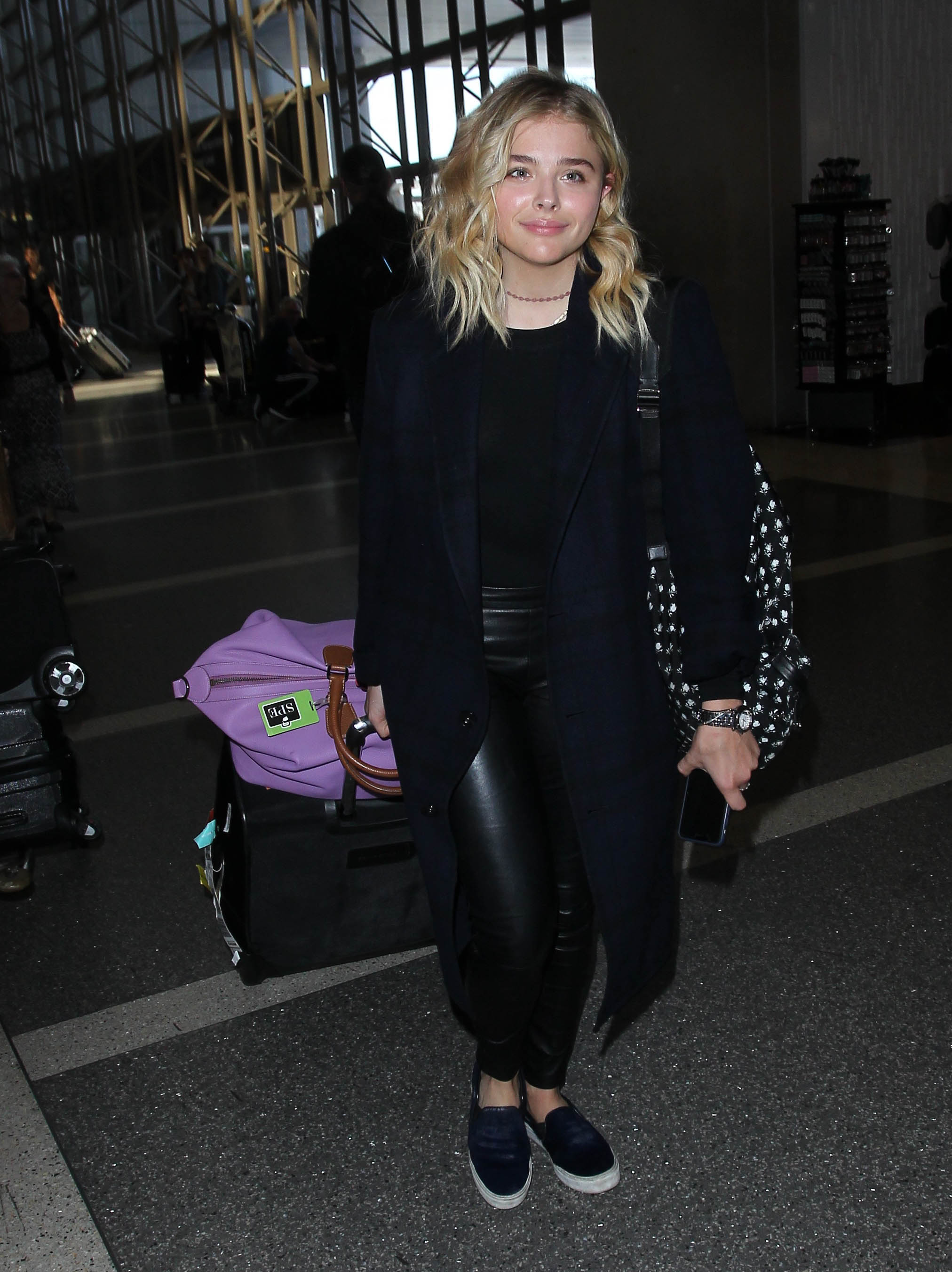 Chloe Moretz at LAX