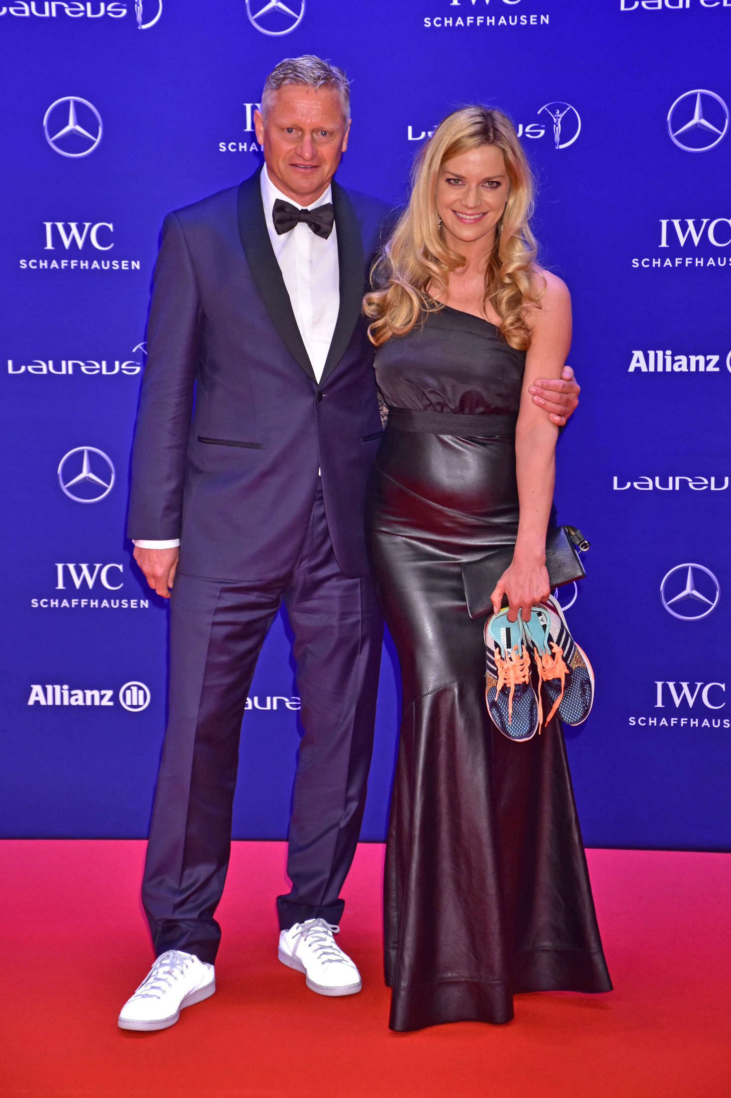 Tina Blocher attends Laureus World Sports Awards 2016