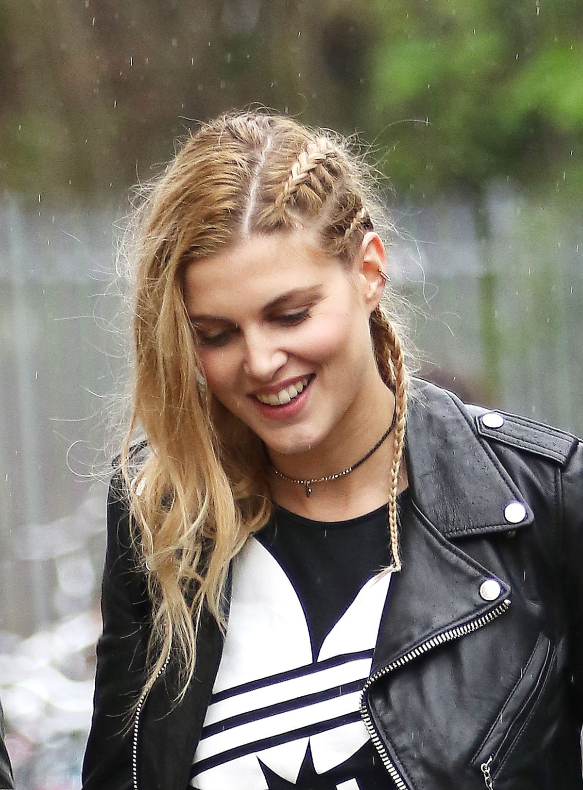 Ashley James out and about in London