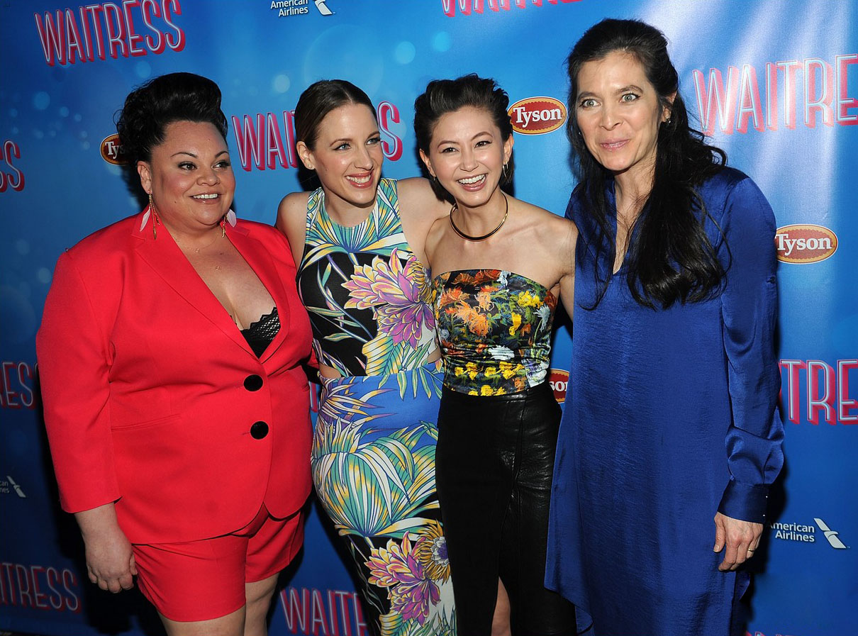 Kimiko Glenn at the Broadway opening night after party of Waitress