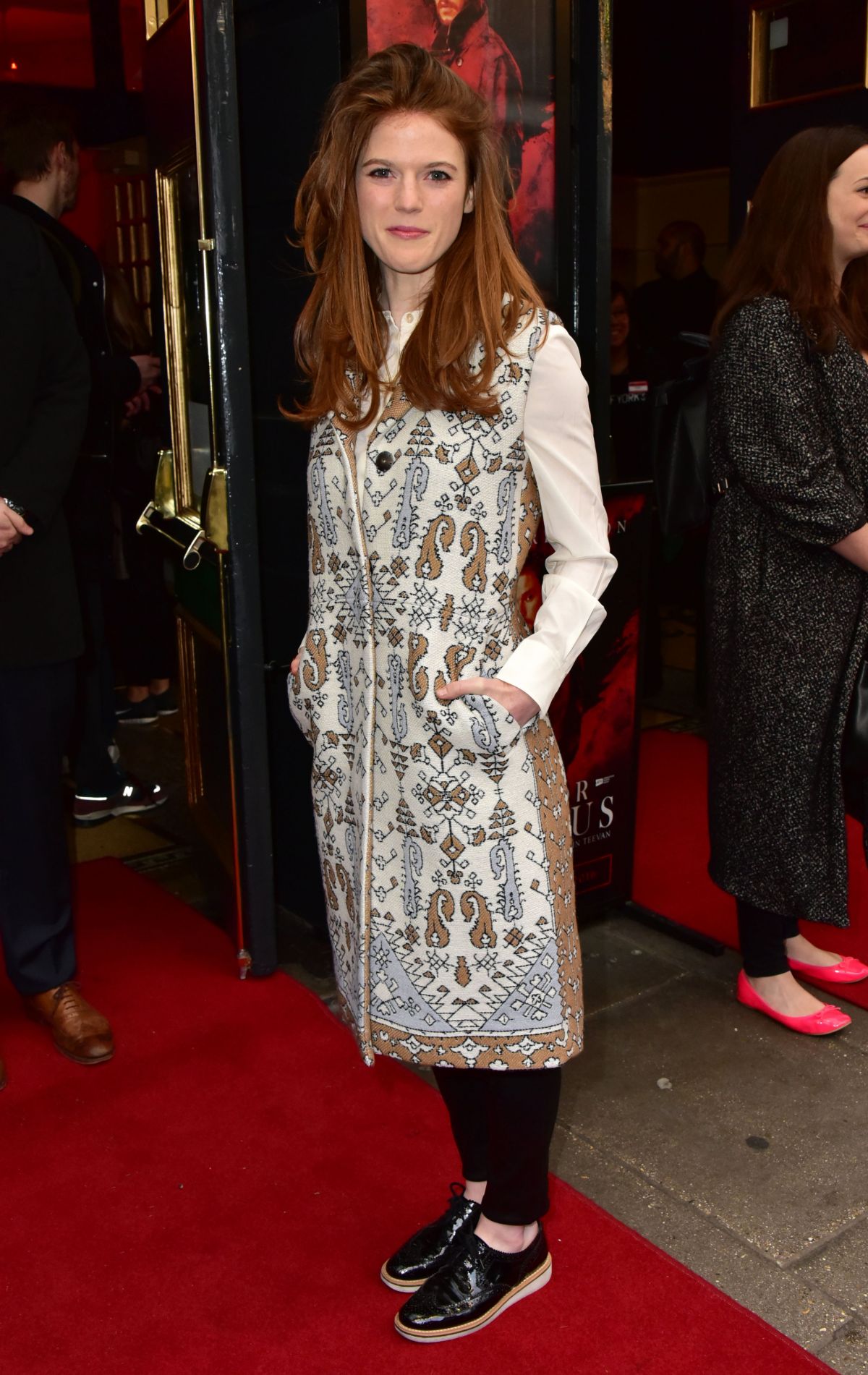 Rose Leslie at the Doctor Faustus Gala Night