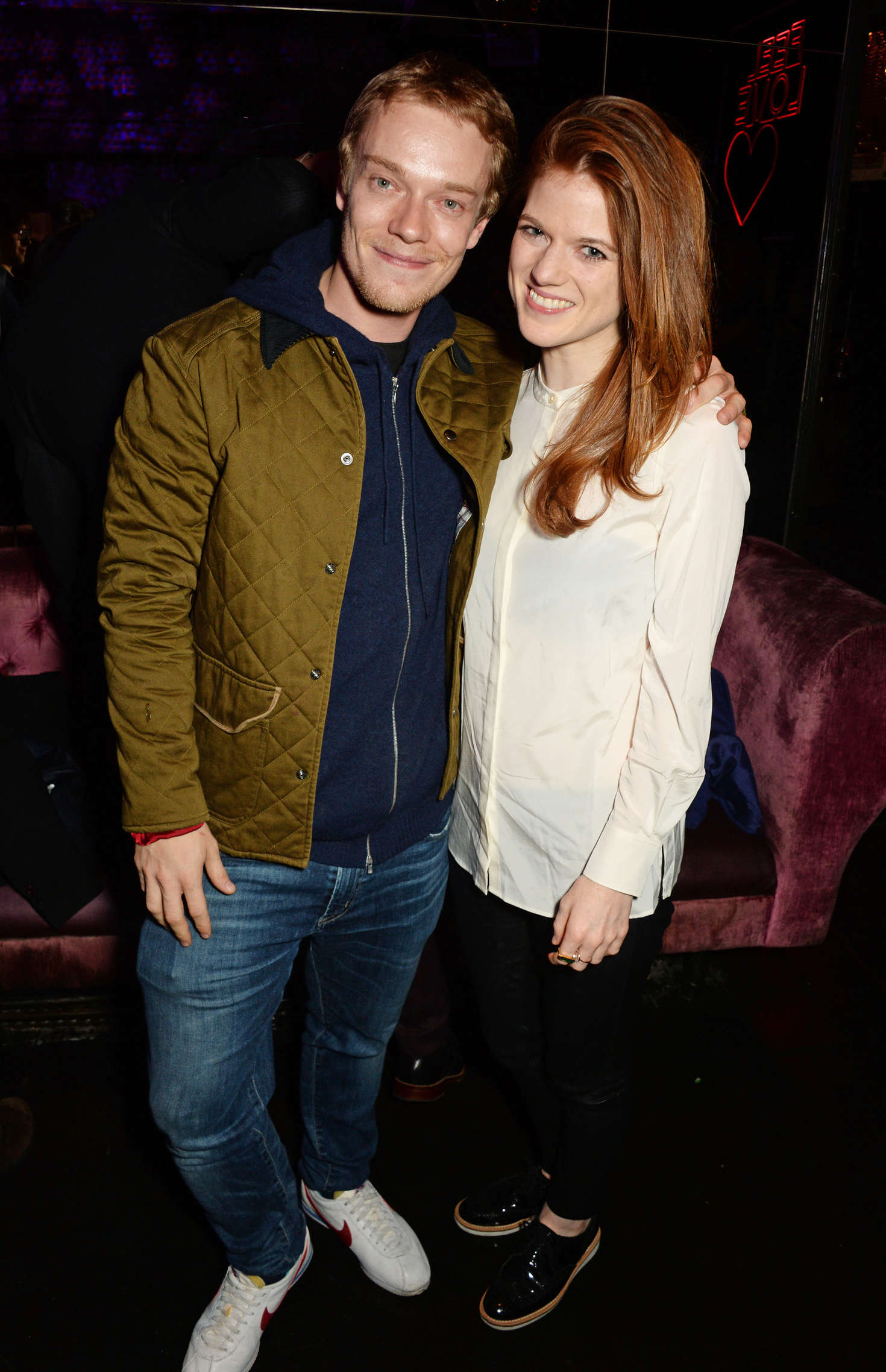 Rose Leslie at the Doctor Faustus Gala Night