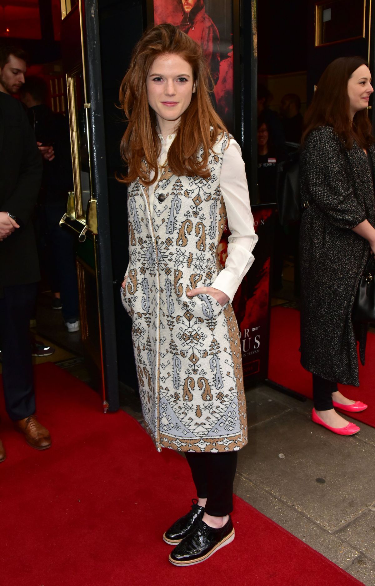 Rose Leslie at the Doctor Faustus Gala Night