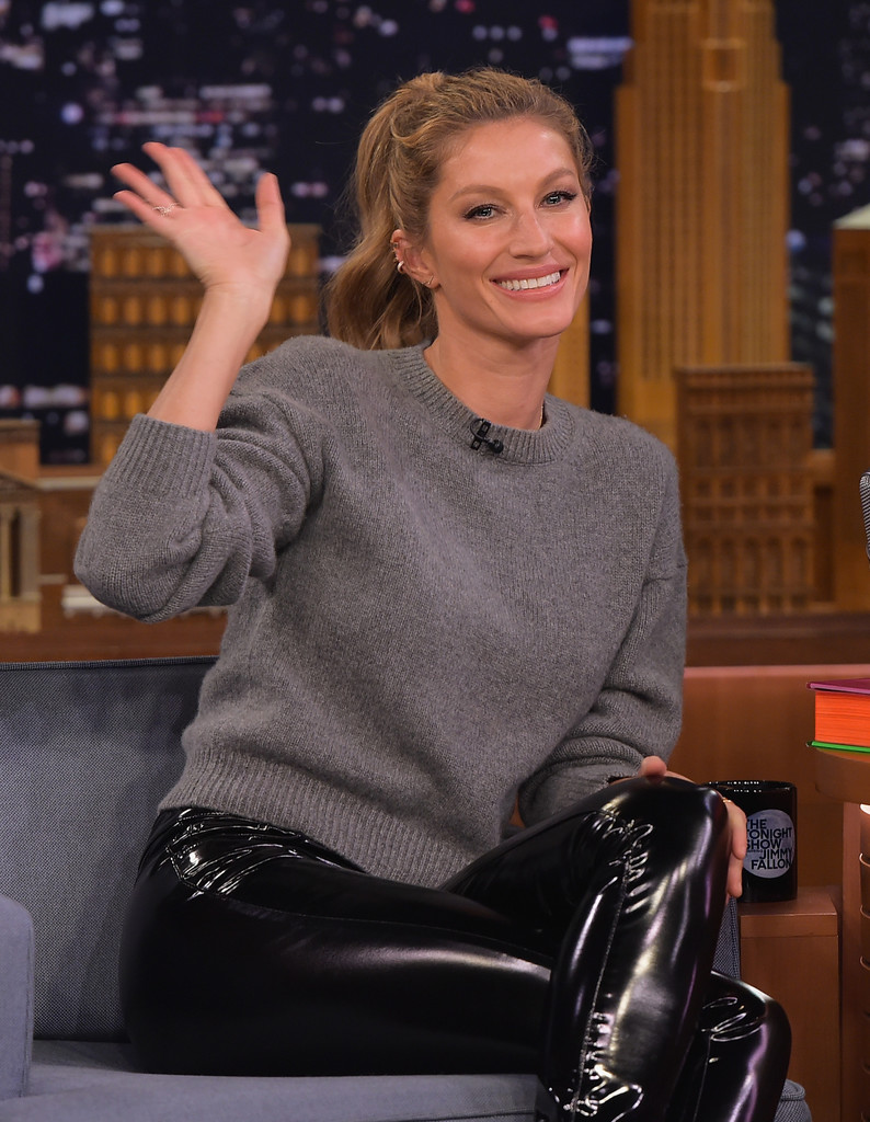 Gisele Bundchen at The Tonight Show Starring Jimmy Fallon