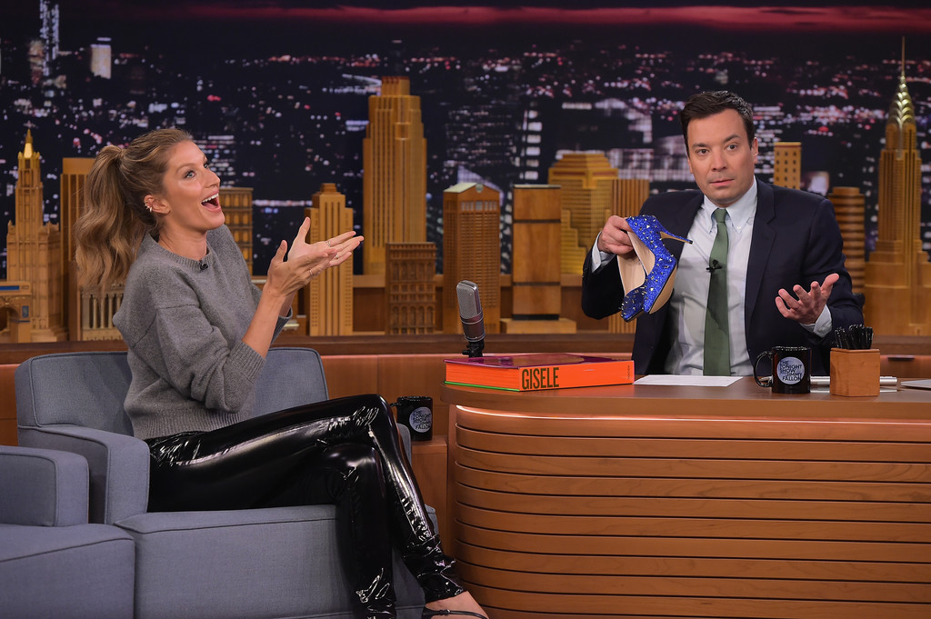 Gisele Bundchen at The Tonight Show Starring Jimmy Fallon