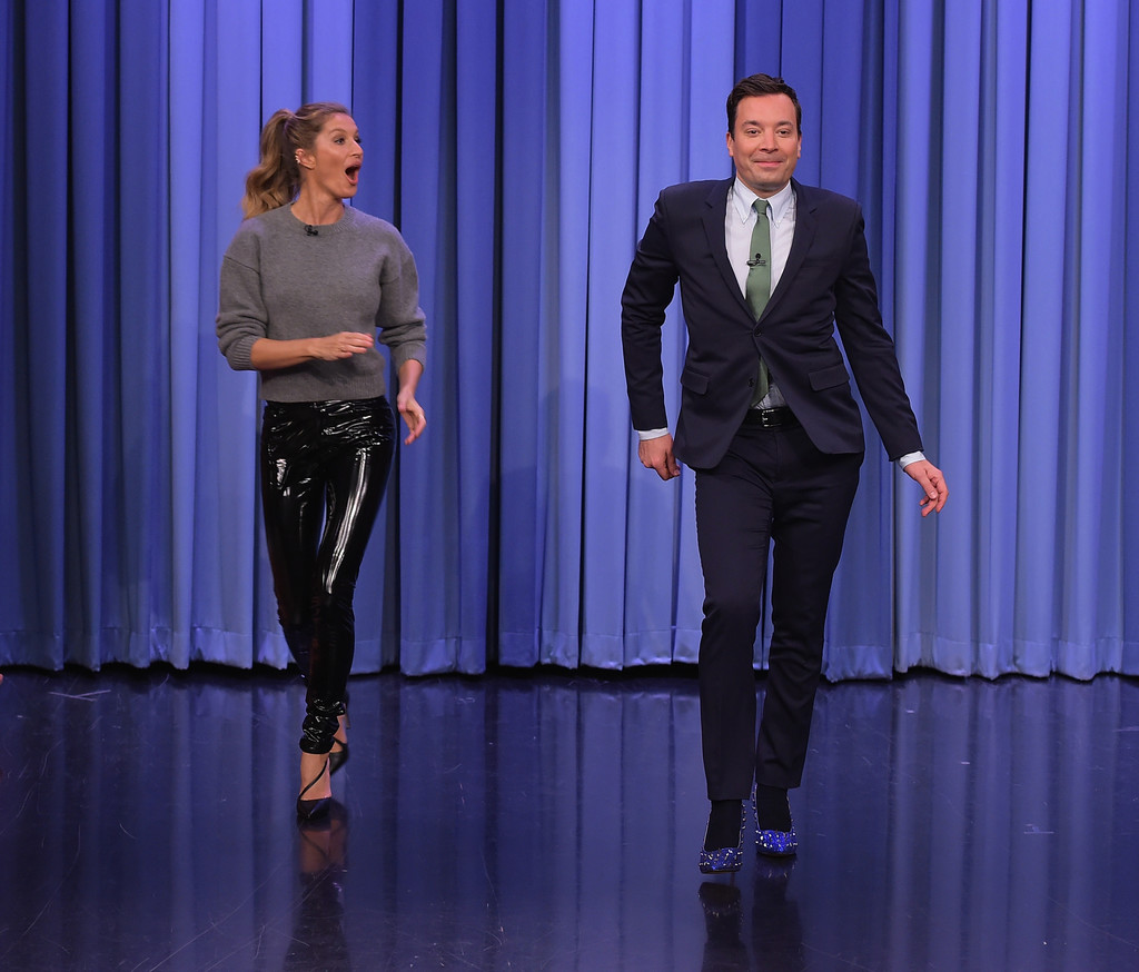 Gisele Bundchen at The Tonight Show Starring Jimmy Fallon