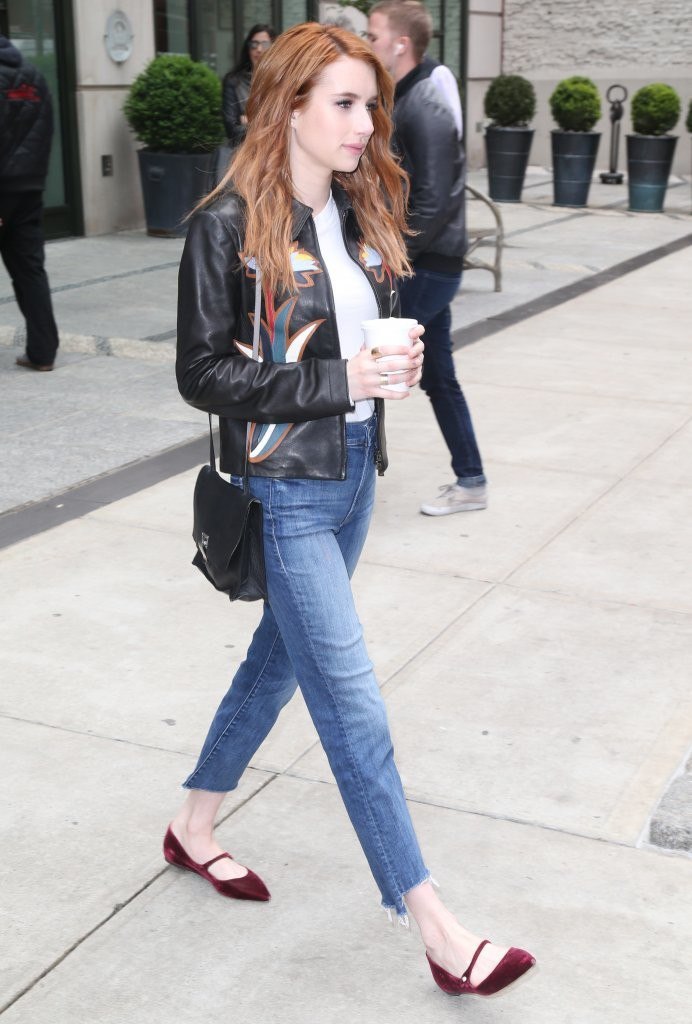 Emma Roberts out in New York City