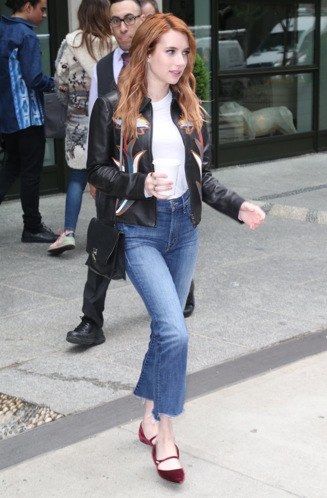 Emma Roberts out in New York City