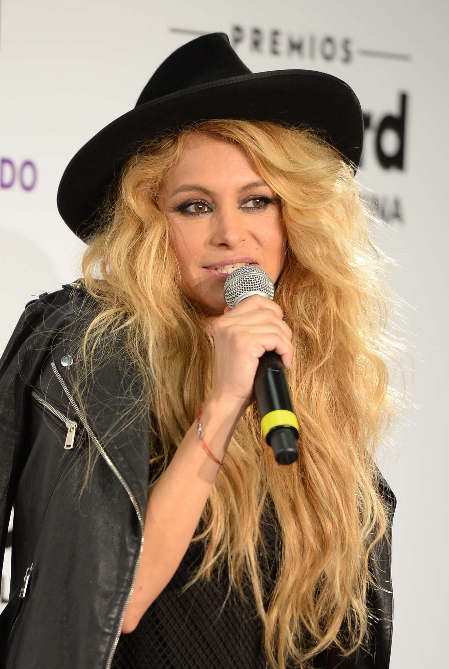 Paulina Rubio attends Billboard Latin Music Awards