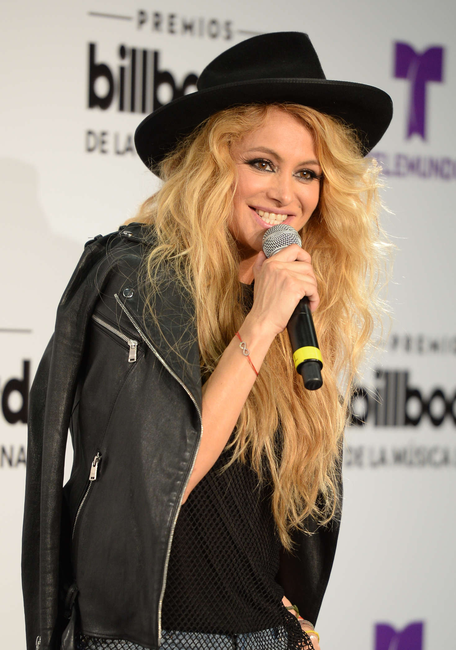 Paulina Rubio attends Billboard Latin Music Awards
