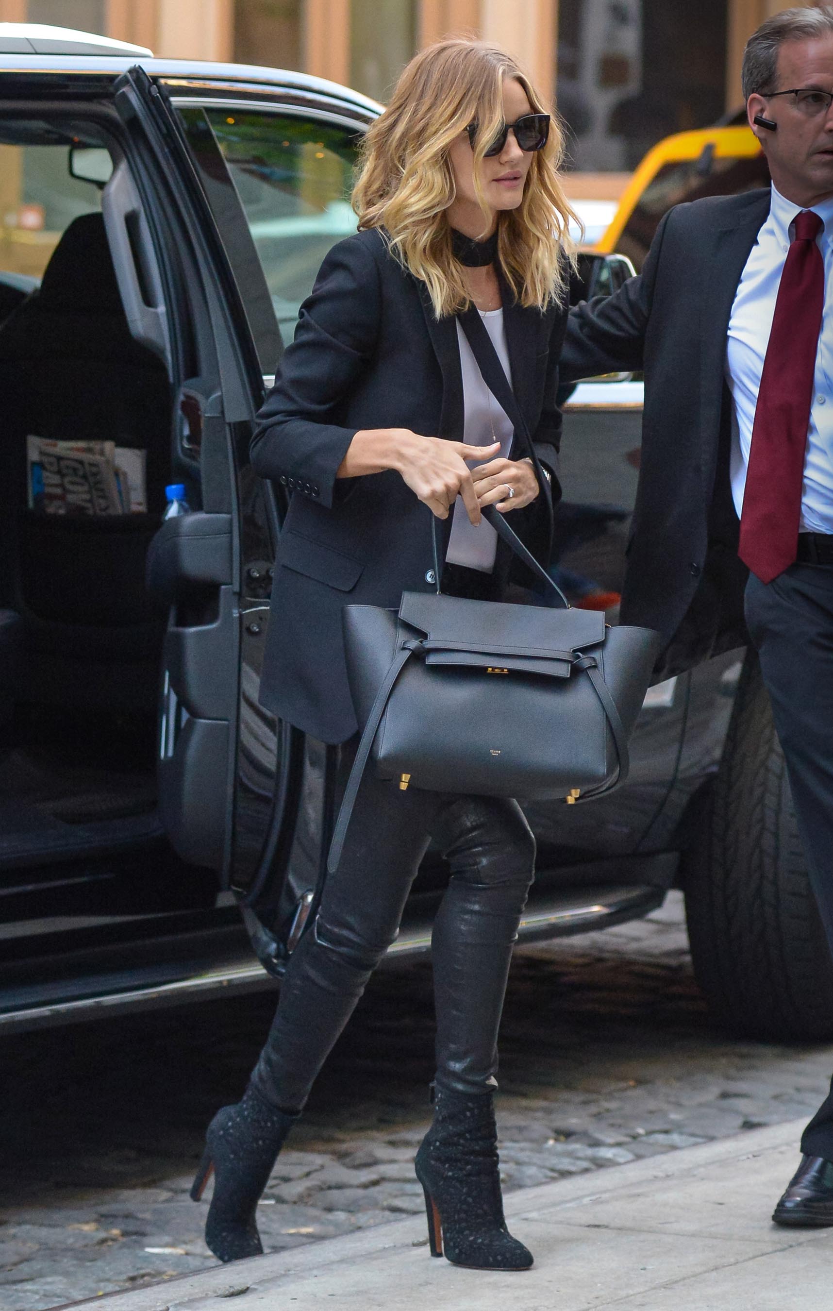 Rosie Huntington-Whiteley out in NYC