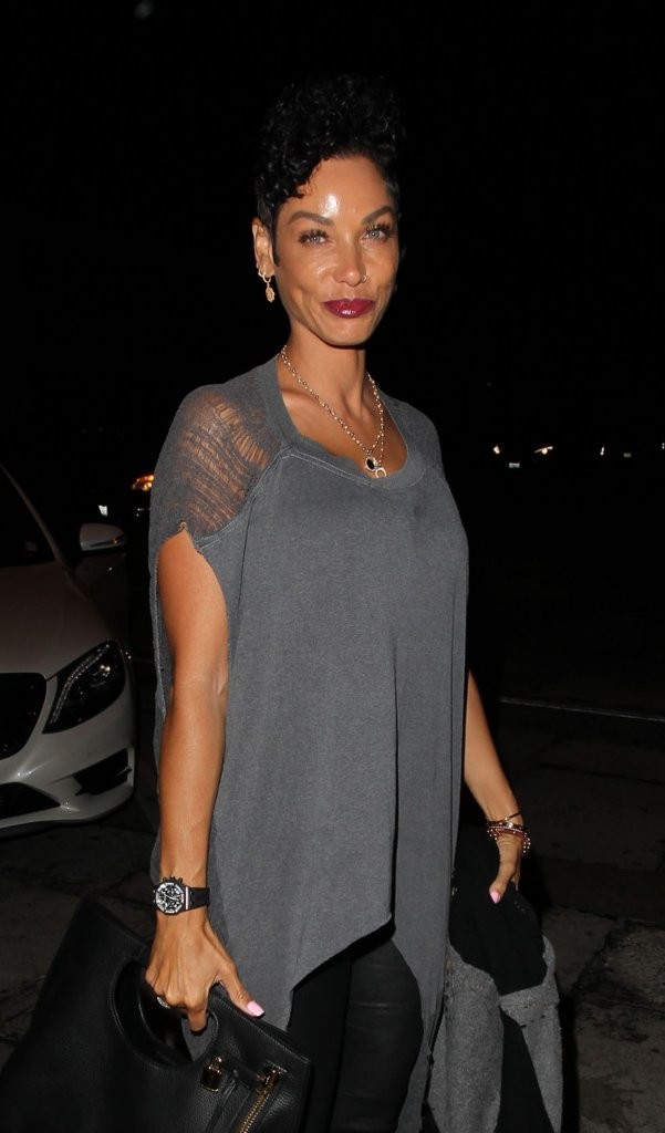 Nicole Murphy arriving at Craig’s Restaurant