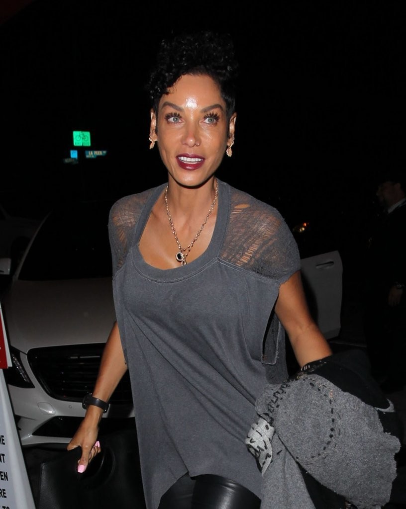 Nicole Murphy arriving at Craig’s Restaurant