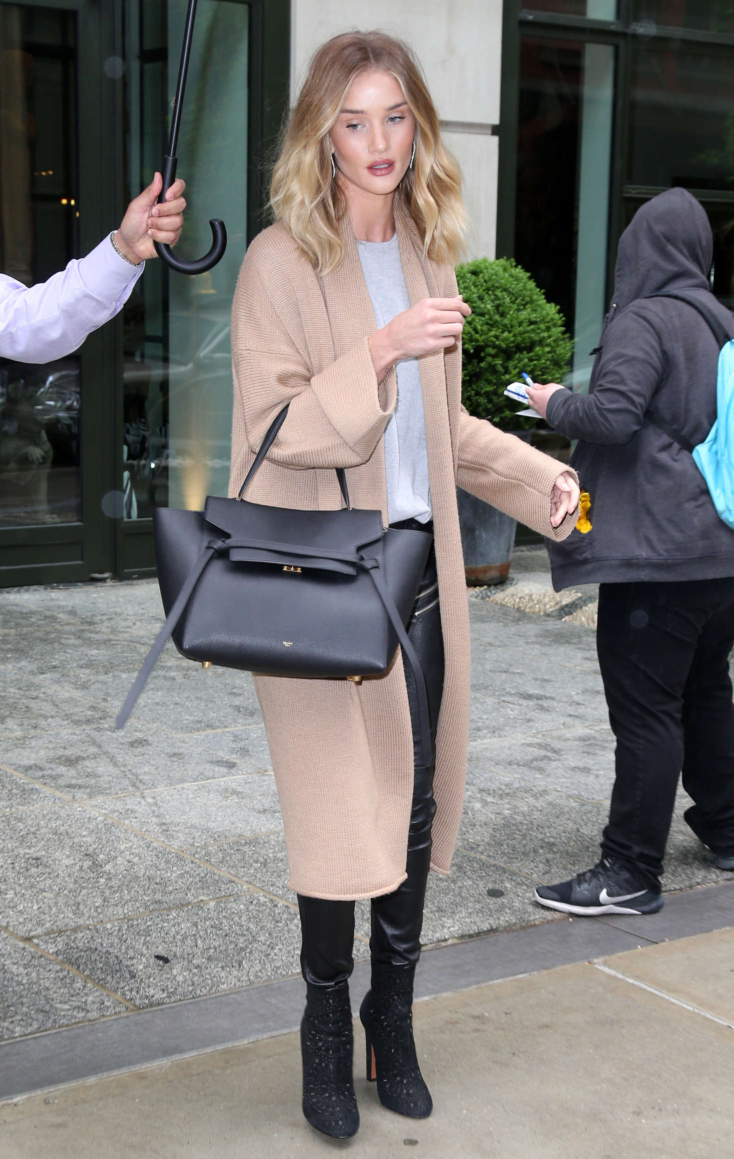 Rosie Huntington Whiteley out in New York