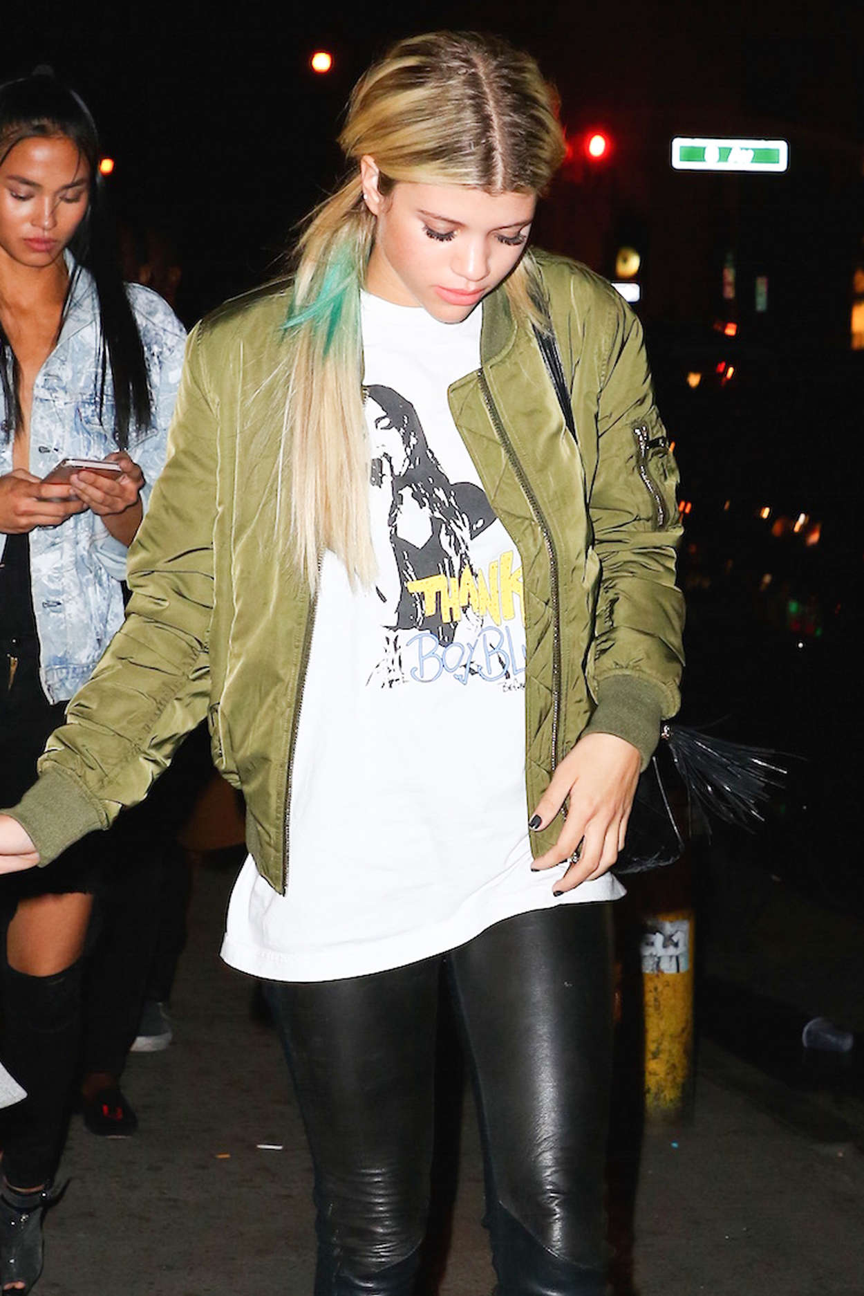 Sofia Richie arriving at Up & Down